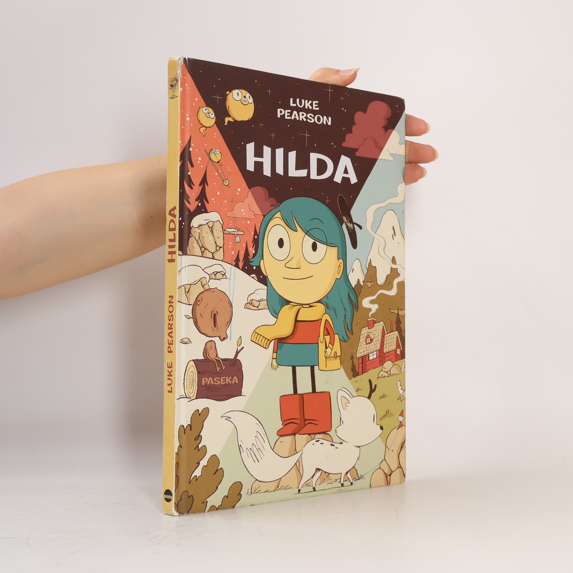 Luke Pearson Hilda a troll ; Hilda a půlnoční obr