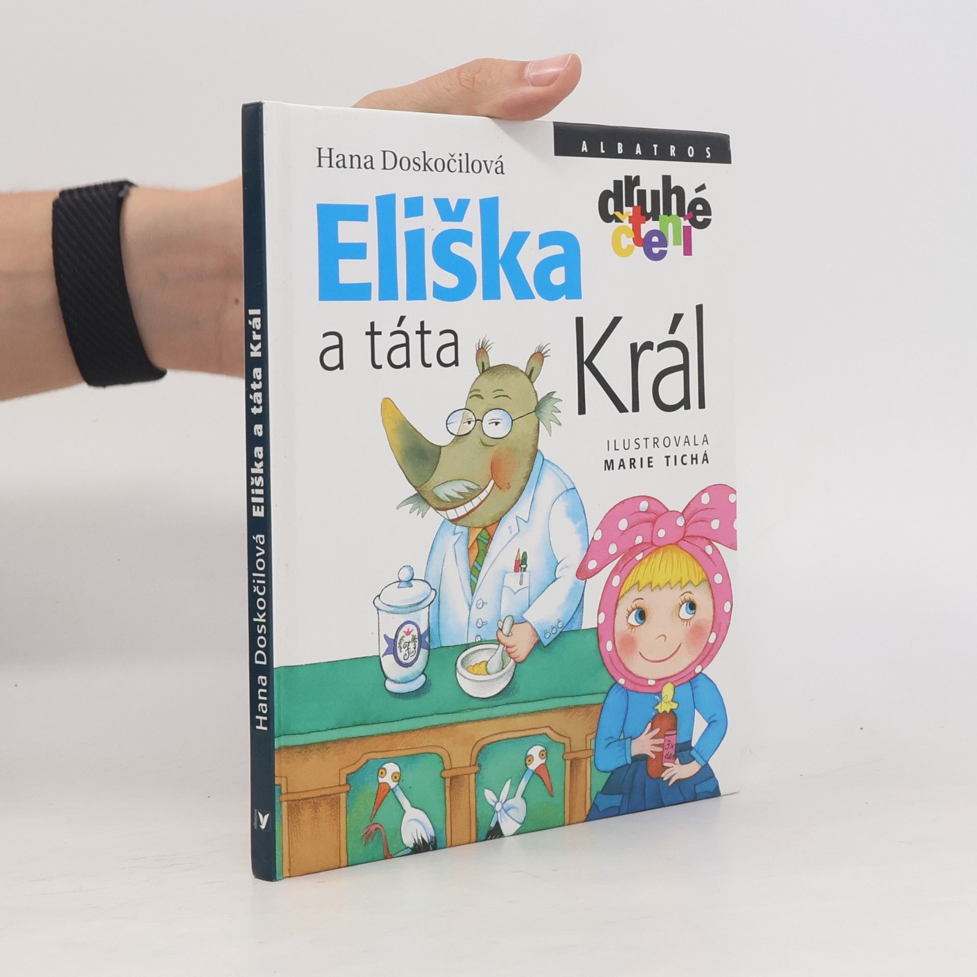 Hana Doskočilová Eliška a táta Král