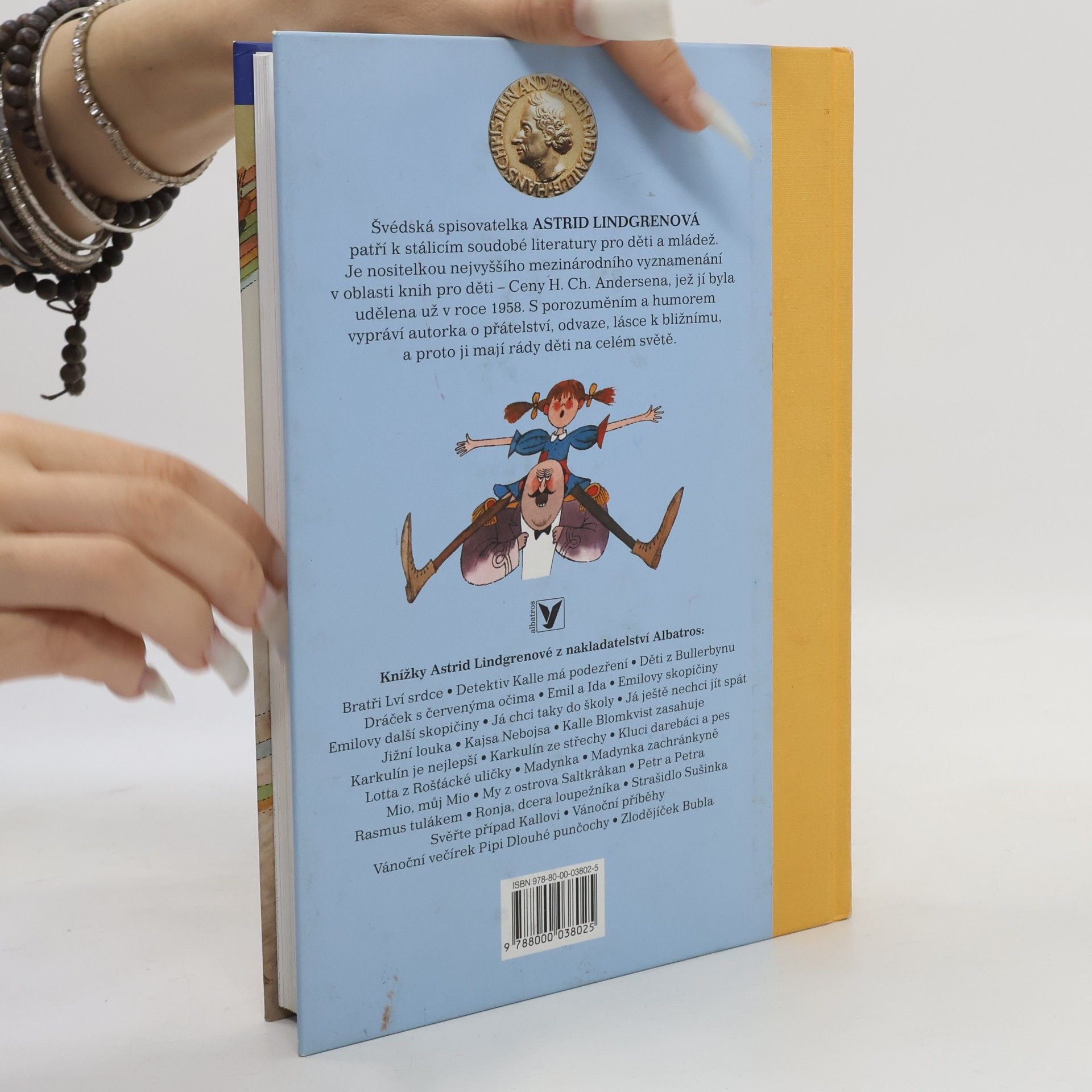 Astrid Lindgren Pipi Dlouhá punčocha