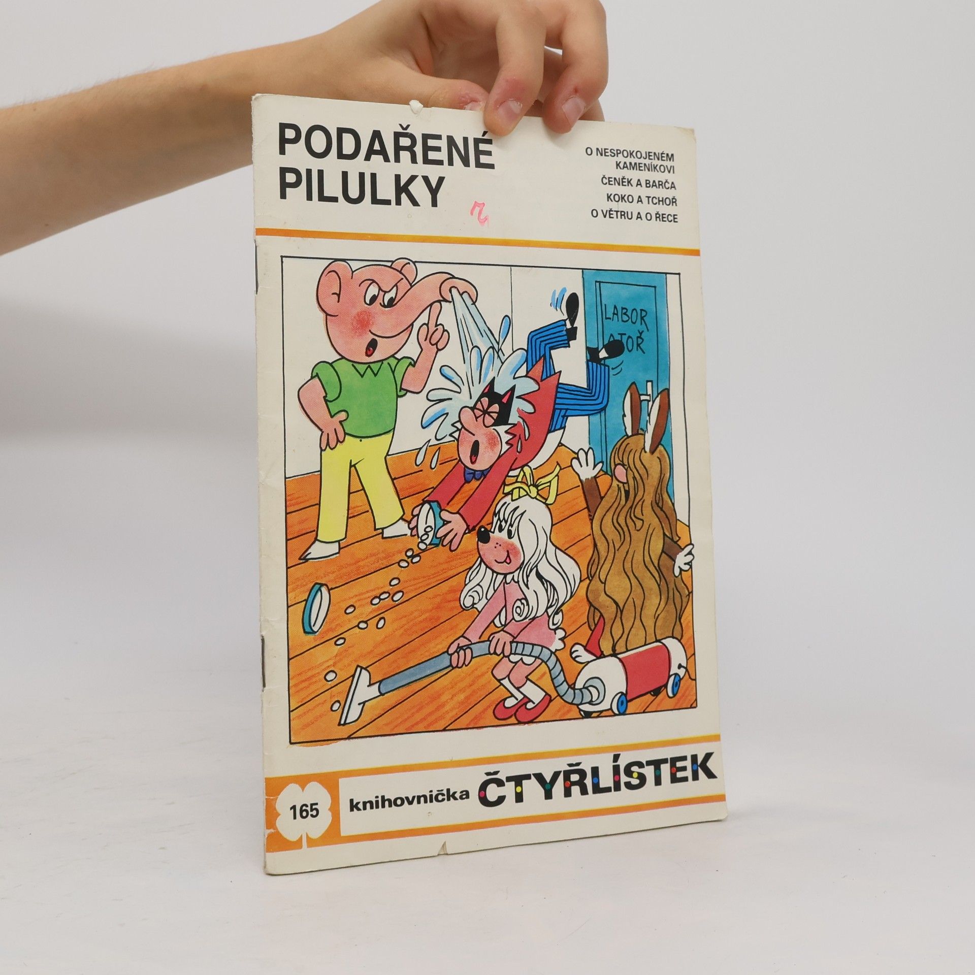 Jaroslav Němeček Čtyřlístek 165. Podařené pilulky