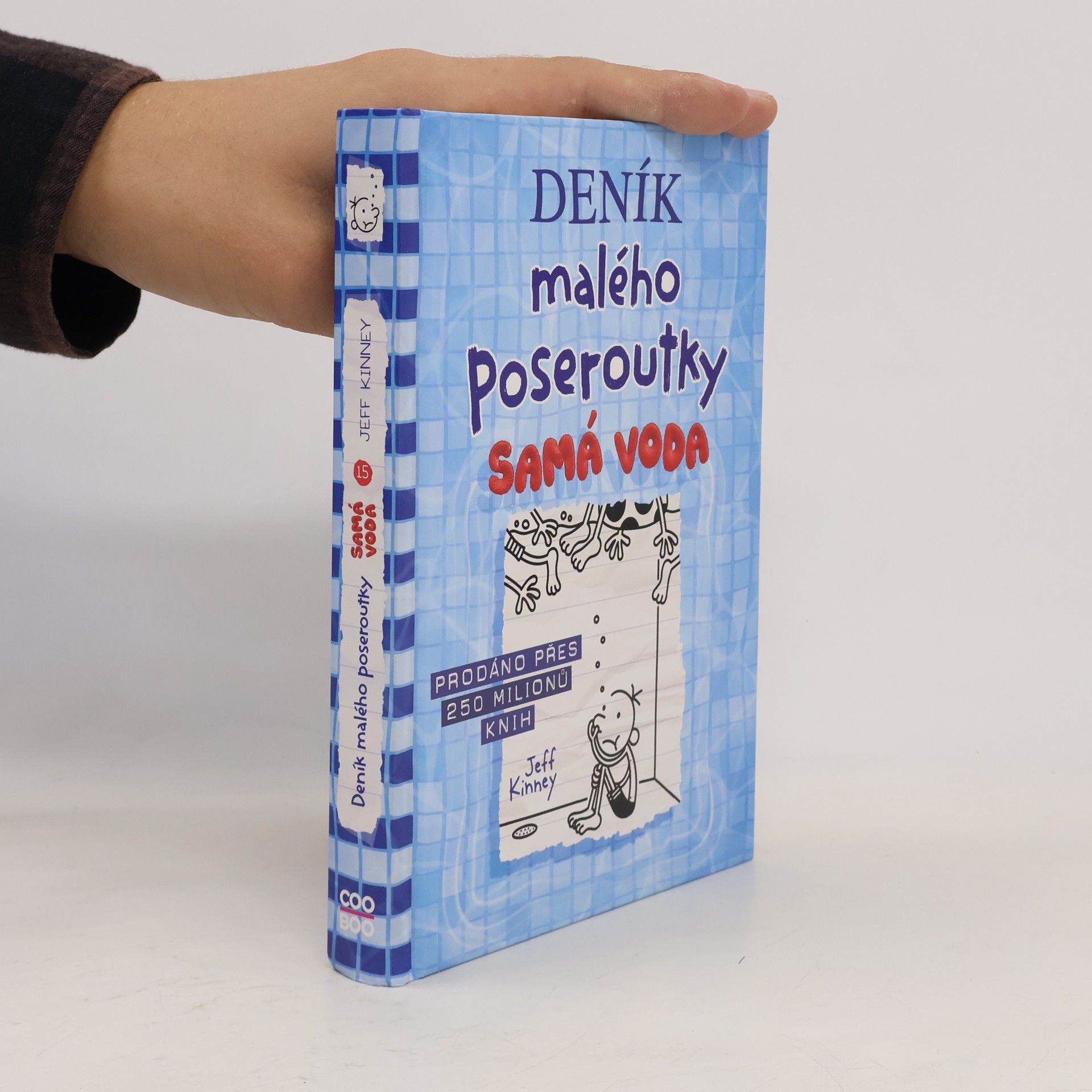 Jeff Kinney Deník malého poseroutky 15. Samá voda