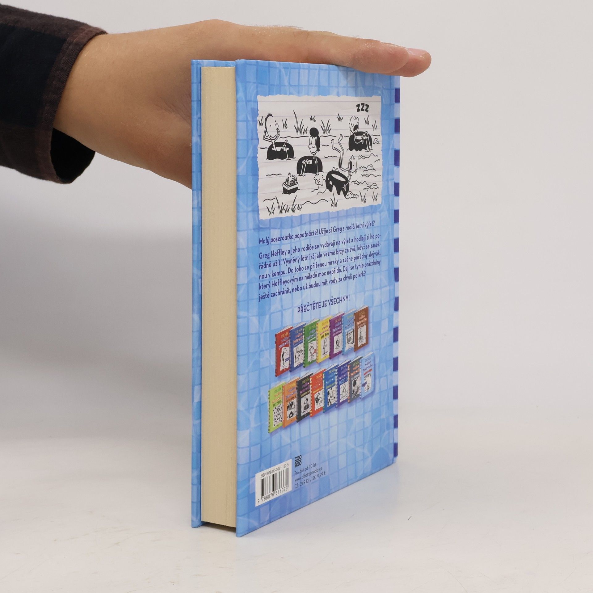 Jeff Kinney Deník malého poseroutky 15. Samá voda