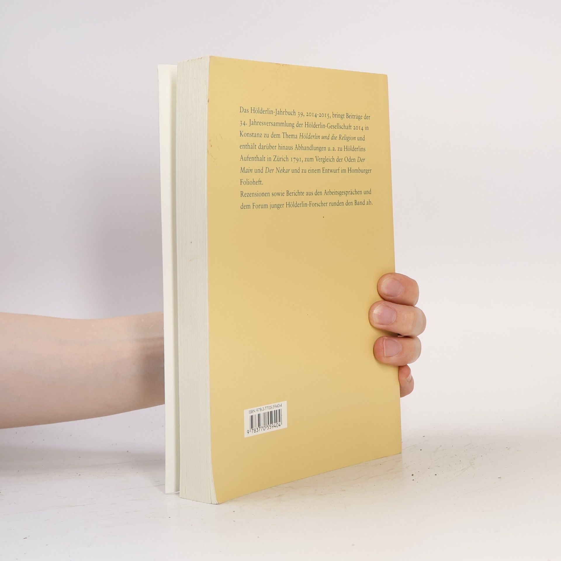 Sabine Doering Hölderlin-Jahrbuch 2014-2015