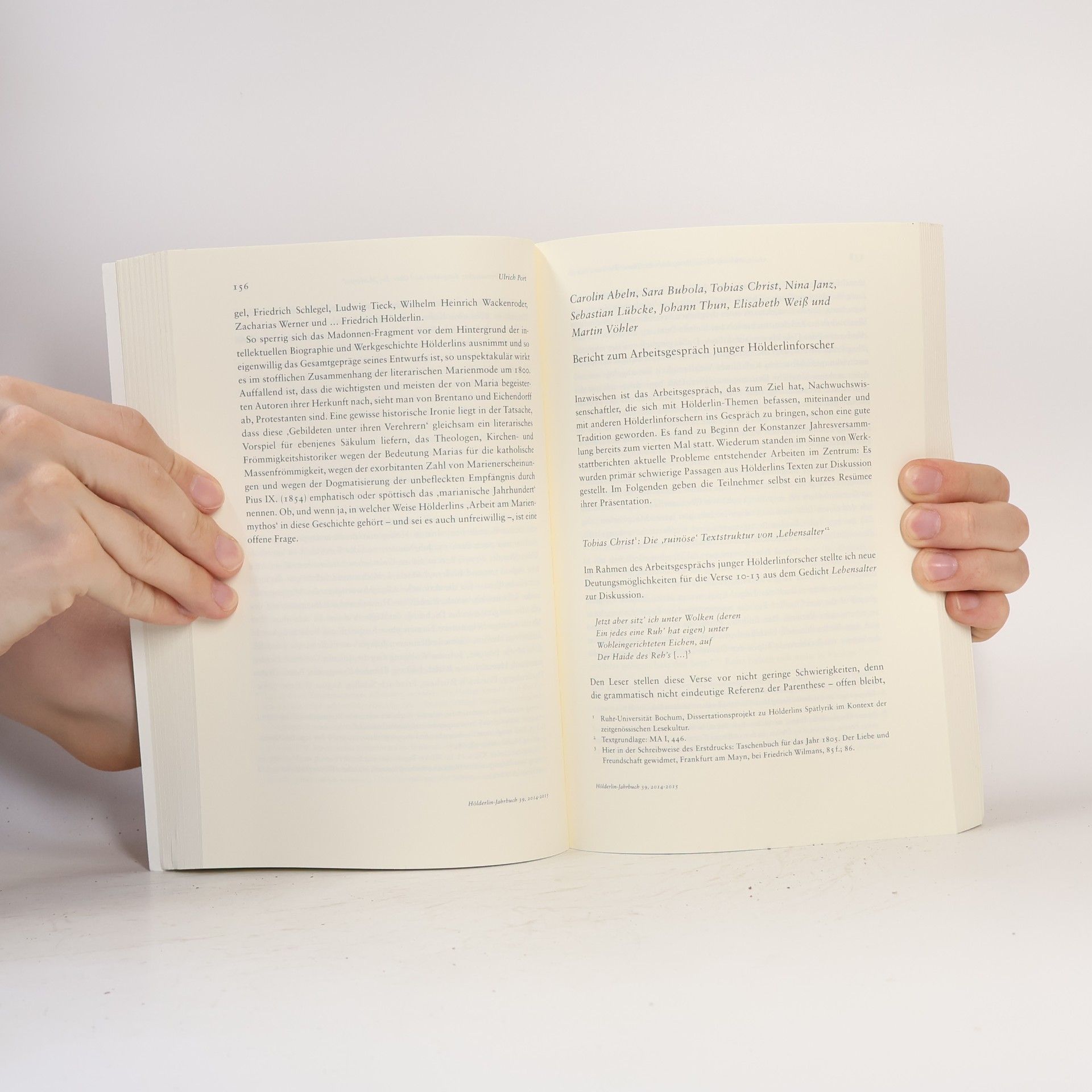 Sabine Doering Hölderlin-Jahrbuch 2014-2015