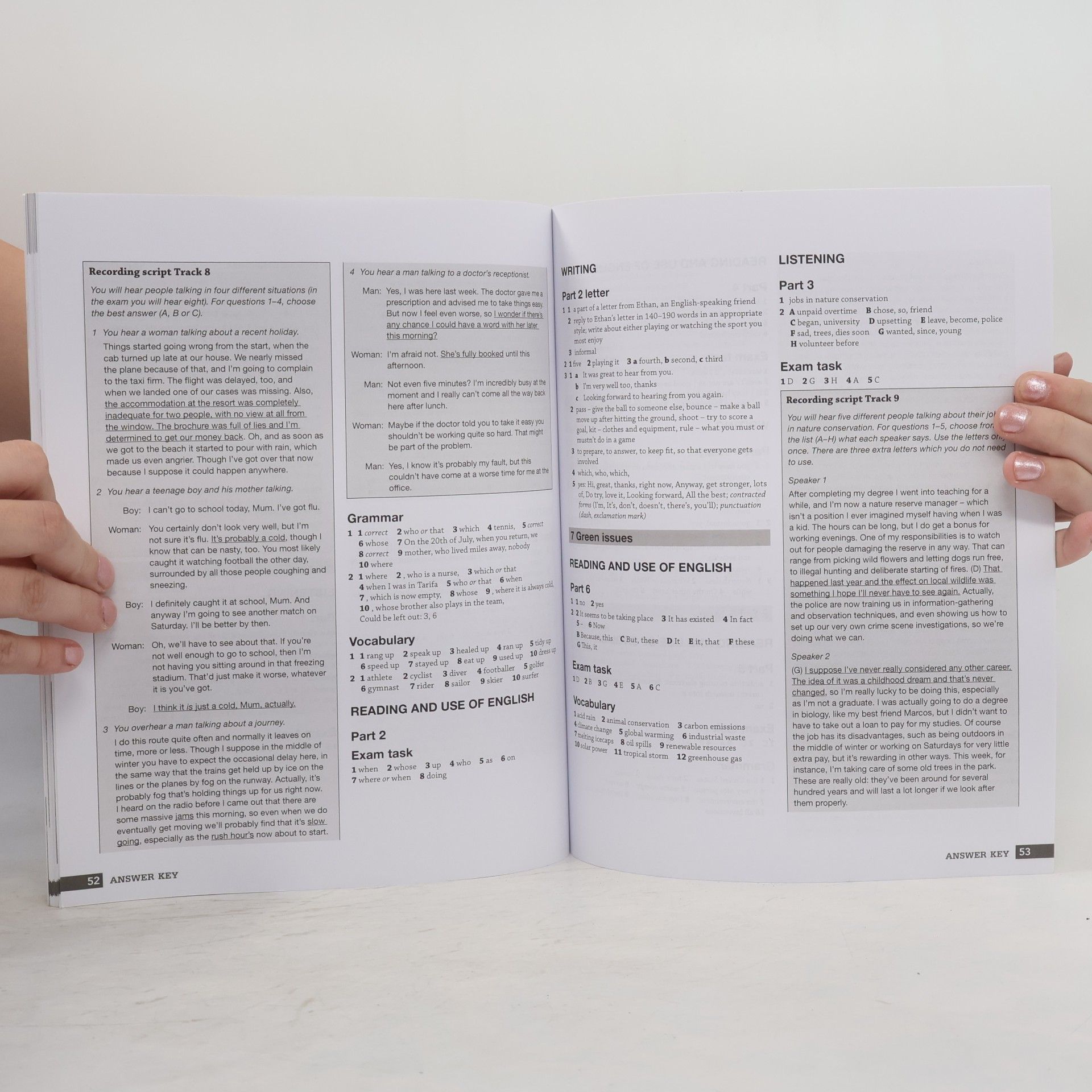 Peter May Compact first. Workbook with answers