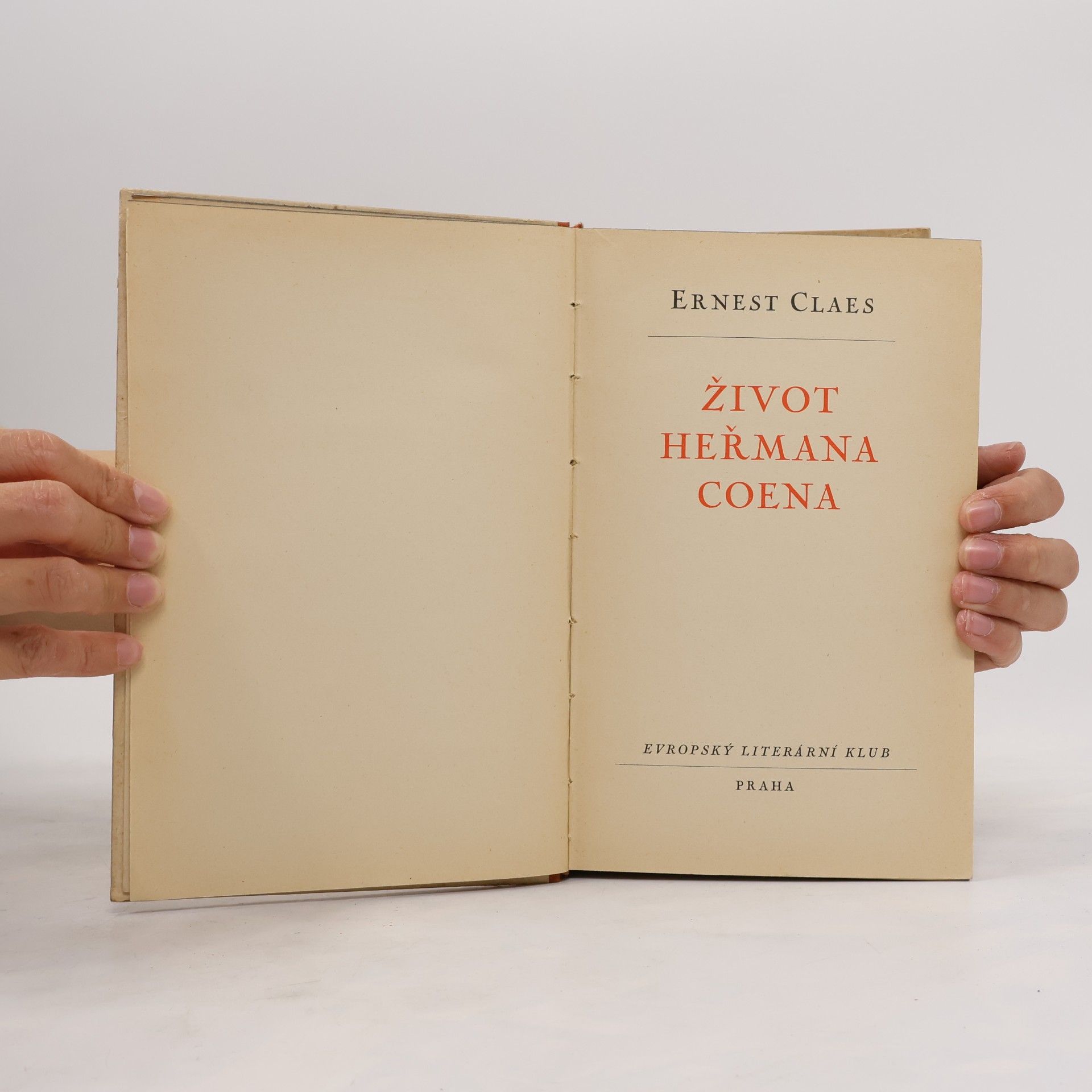 Ernest Claes Život Heřmana Coena