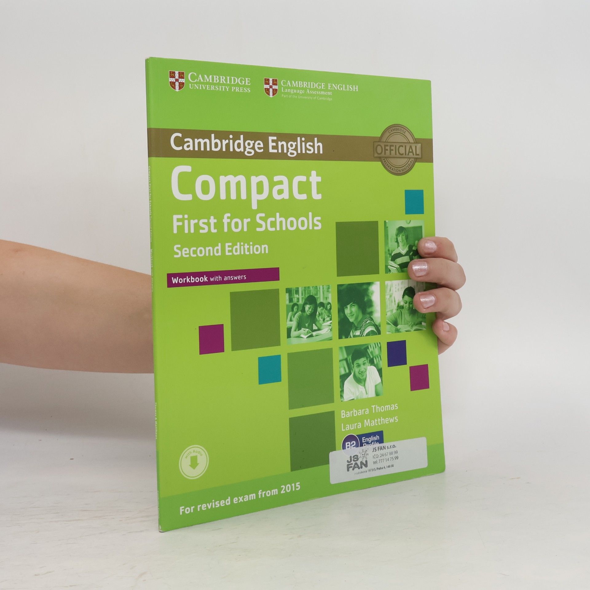 Cambridge English: Compact First for Schools Workbook With Answers + Audio - Second Edition