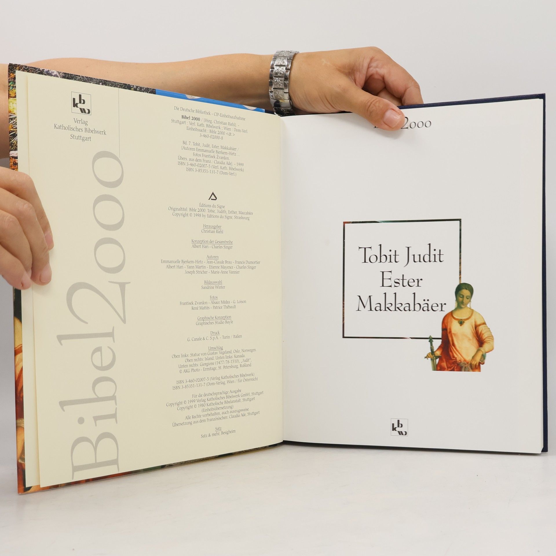 František Zvardoň Bibel 2000. Tobit, Judit, Ester, Makkabäer