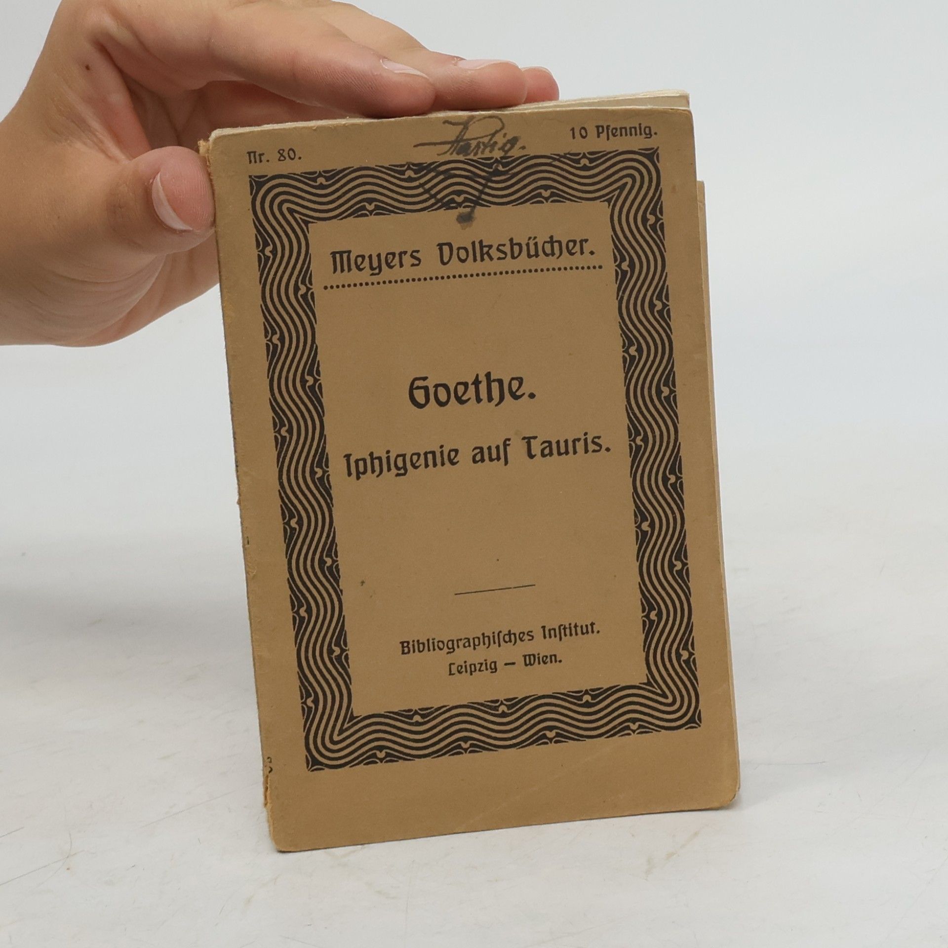 Johann Wolfgang von Goethe Iphigenie auf Tauris