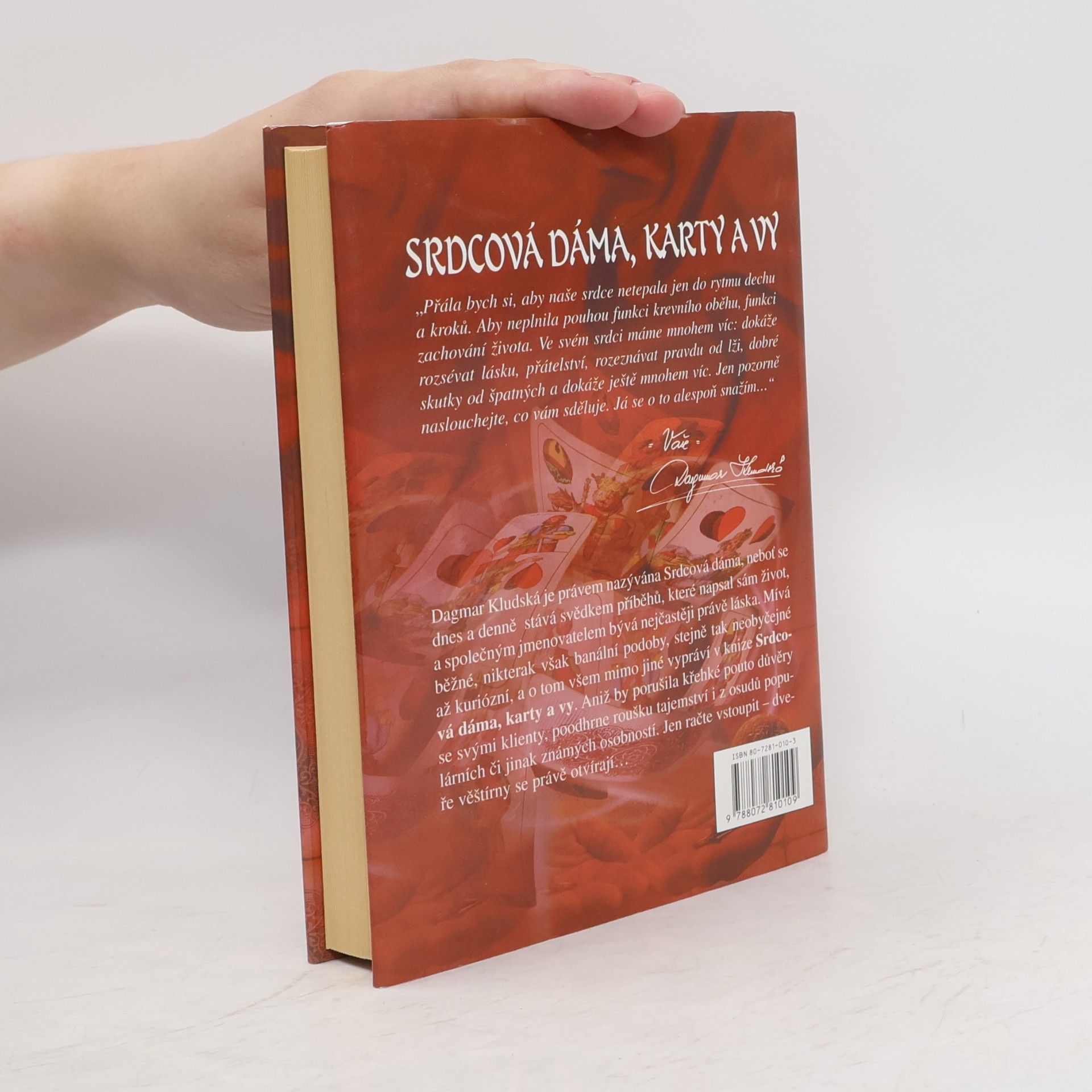 Dagmar Kludská Srdcová dáma, karty a vy