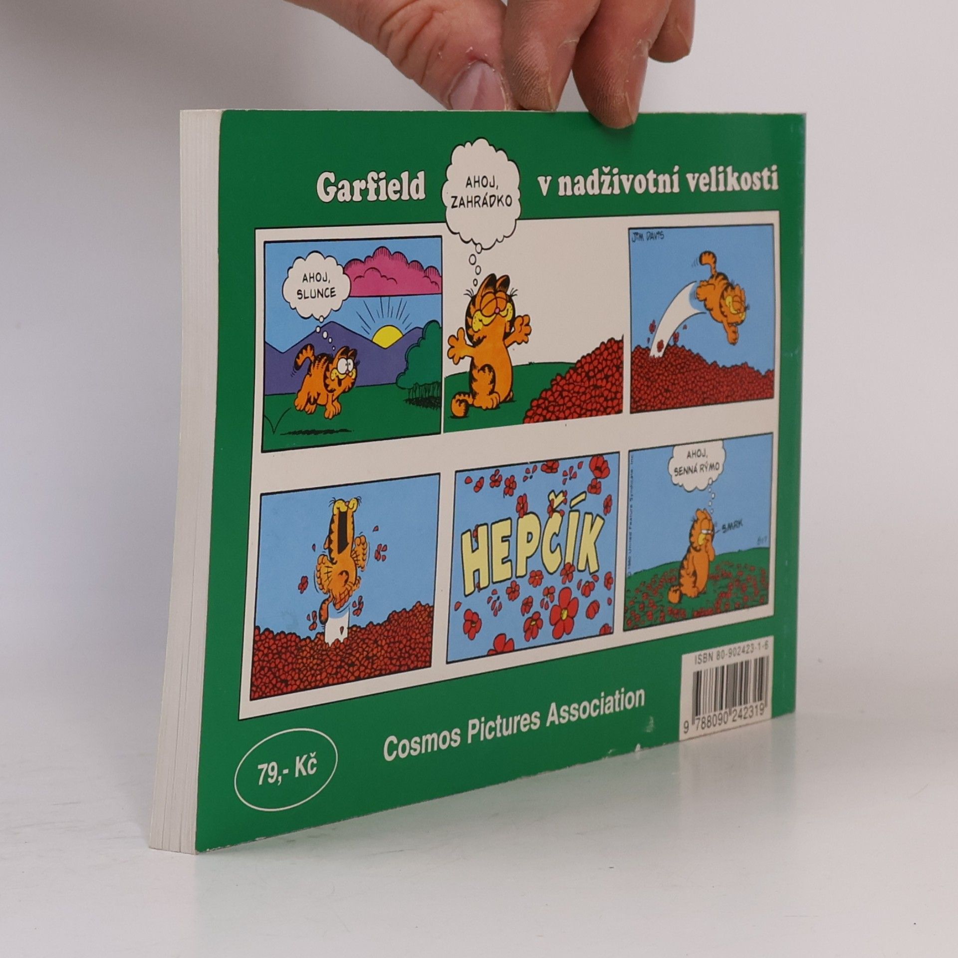 Jim Davis Garfield v nadživotní velikosti