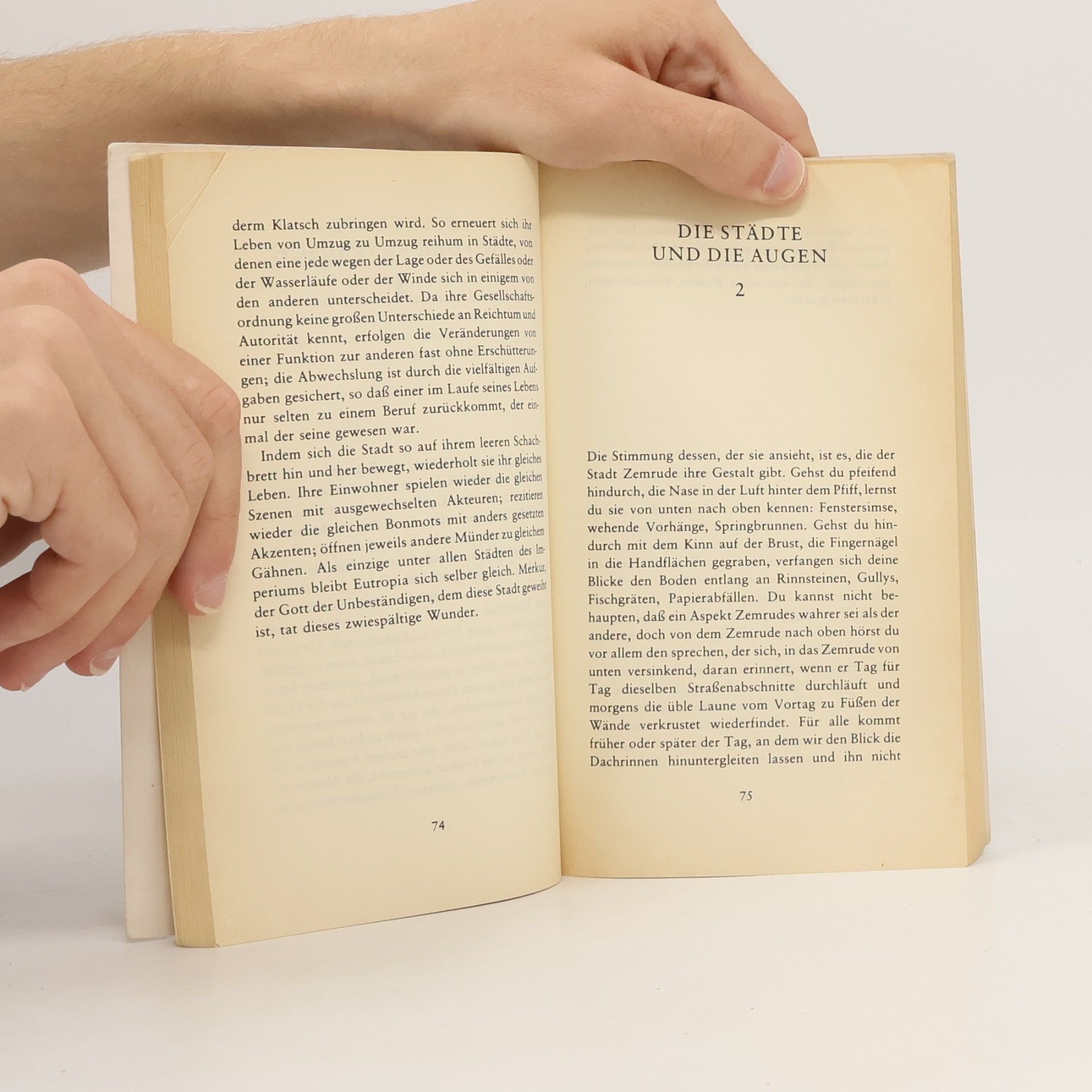 Italo Calvino Die unsichtbaren Städte