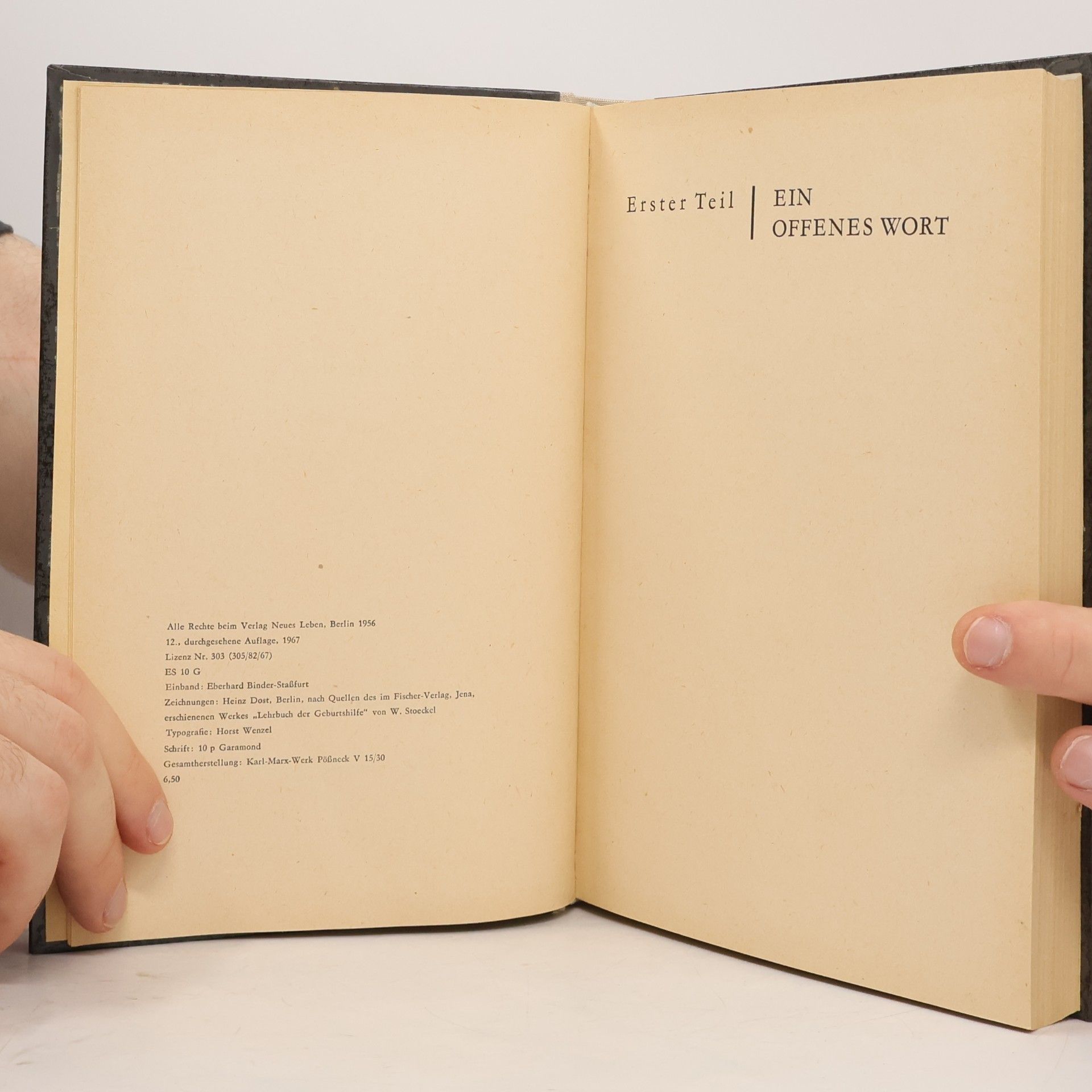 Peter G. Klemm Ein Offenes Wort