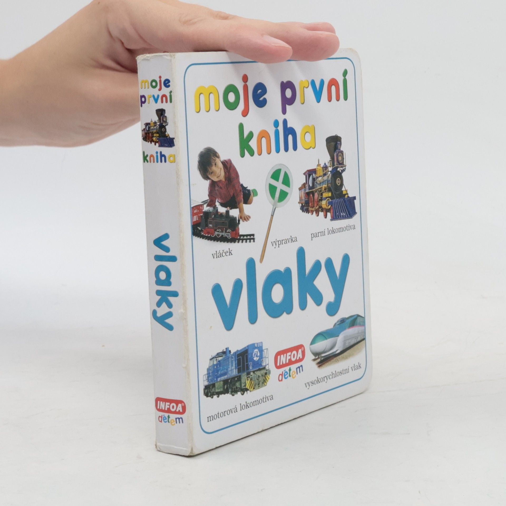 Auteurscollectief Mojje první kniha. Vlaky