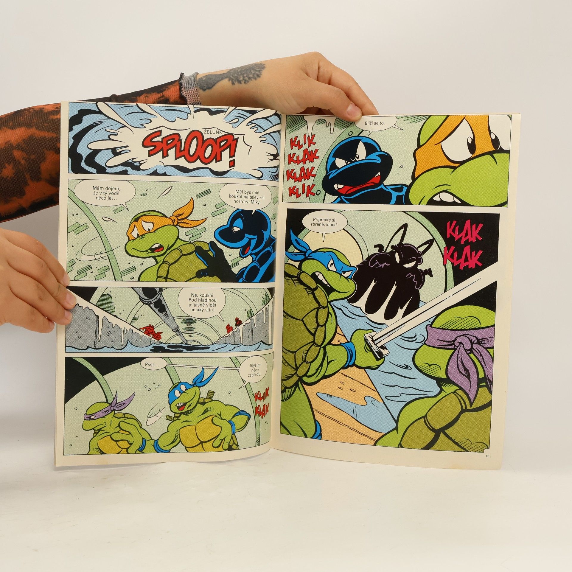 Dean Clarrain Teenage Mutant Hero Turtles #13