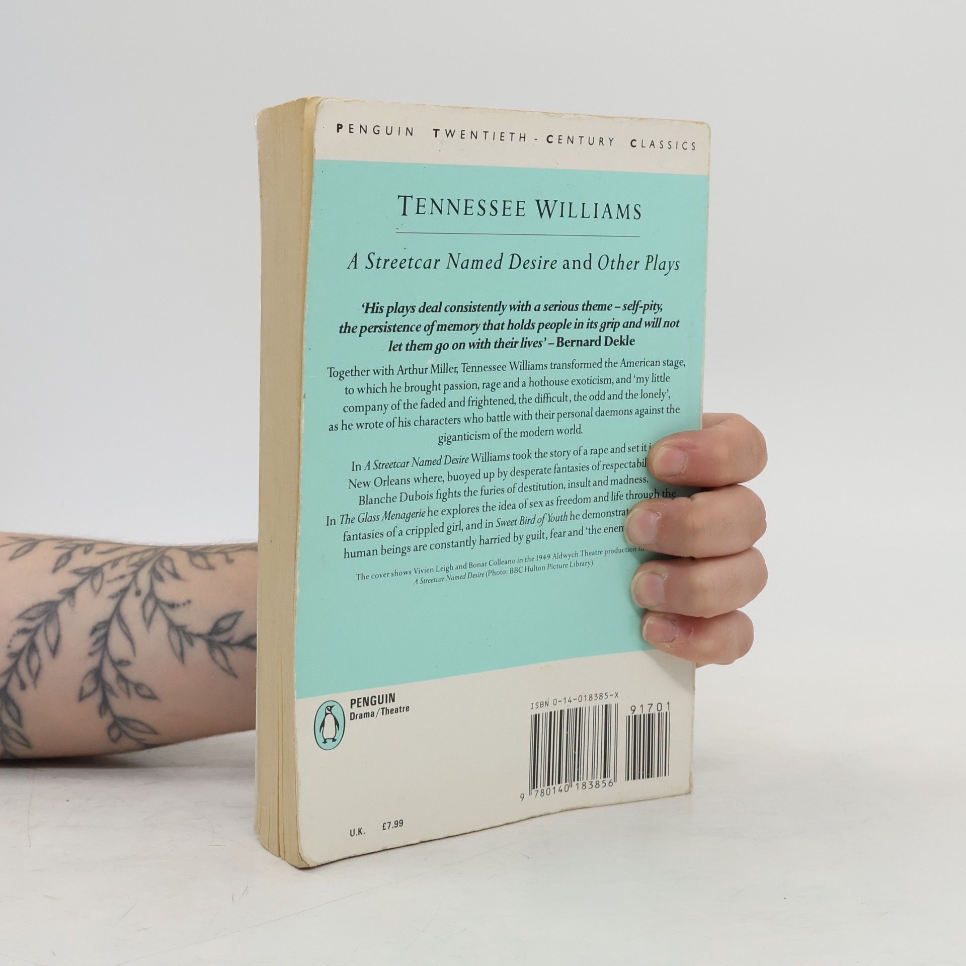 Tennessee Williams A Streetcar Named Desire and Other Plays