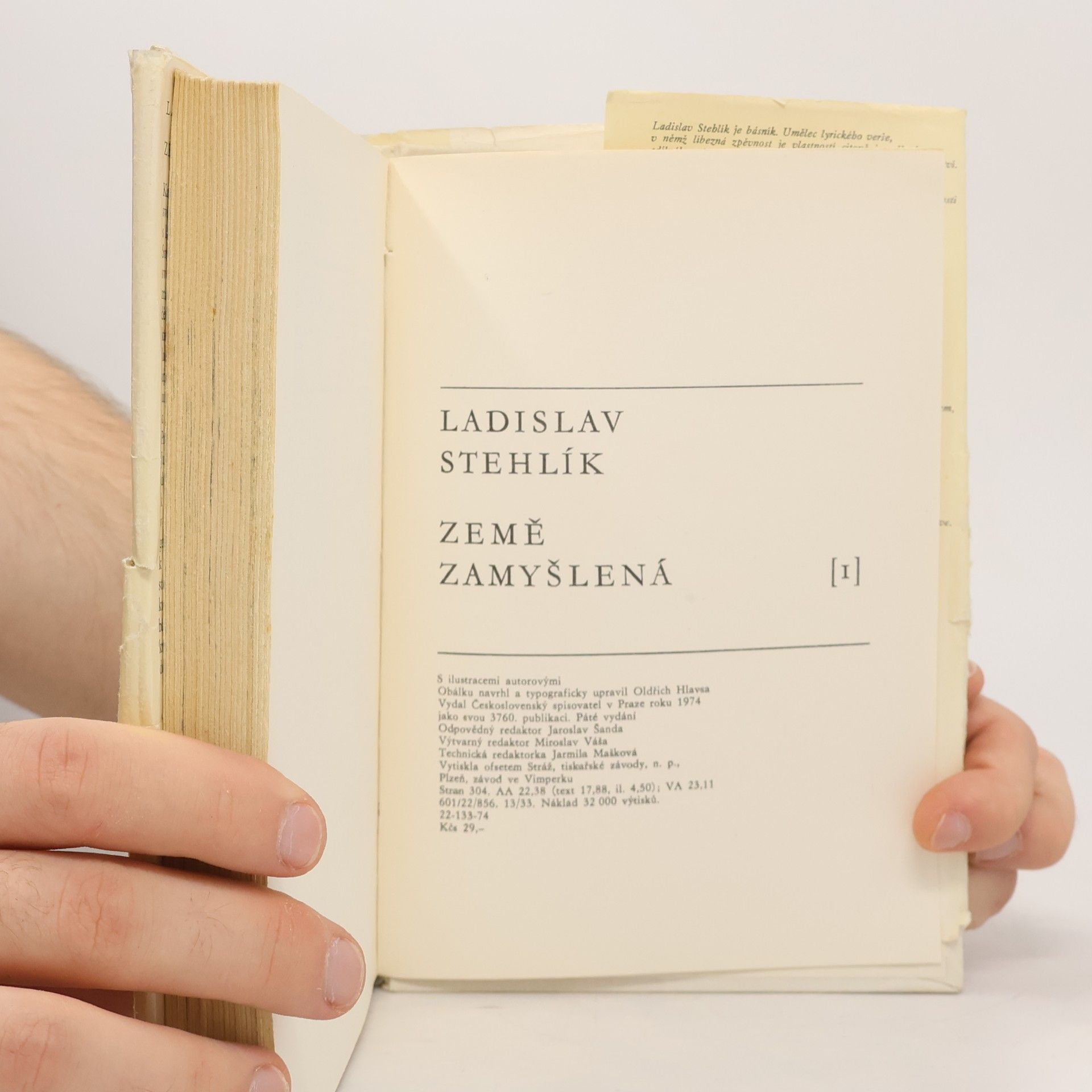Ladislav Stehlík Země zamyšlená 1