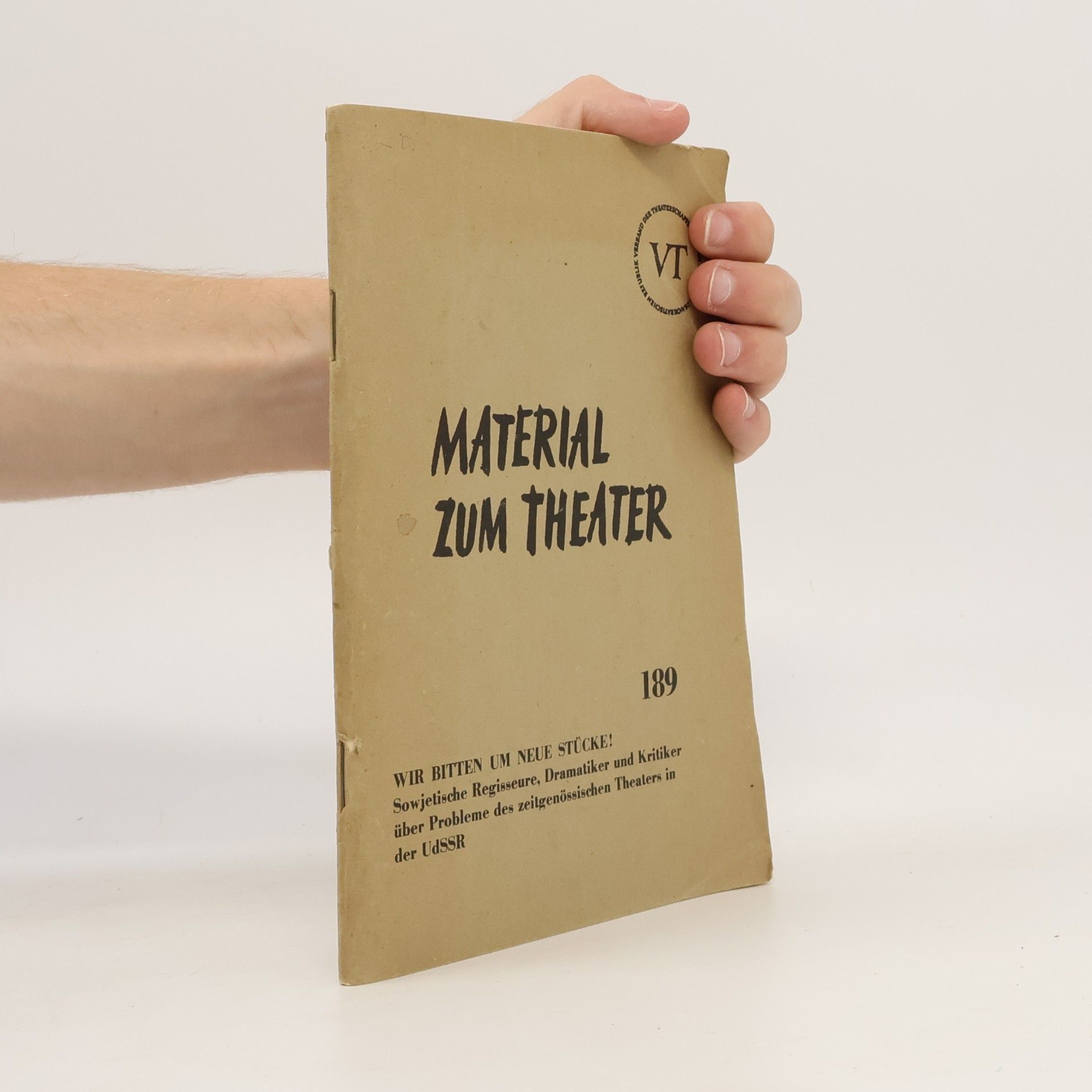 kolektiv Material zum Theater 189