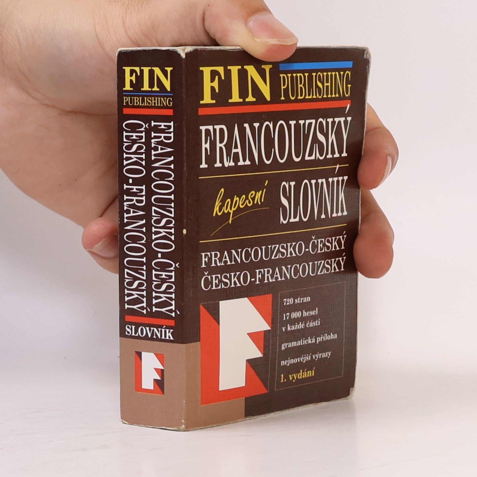 Autorenkollektiv Francouzský kapesní slovník : Francouzsko-český, česko-francouzský slovník