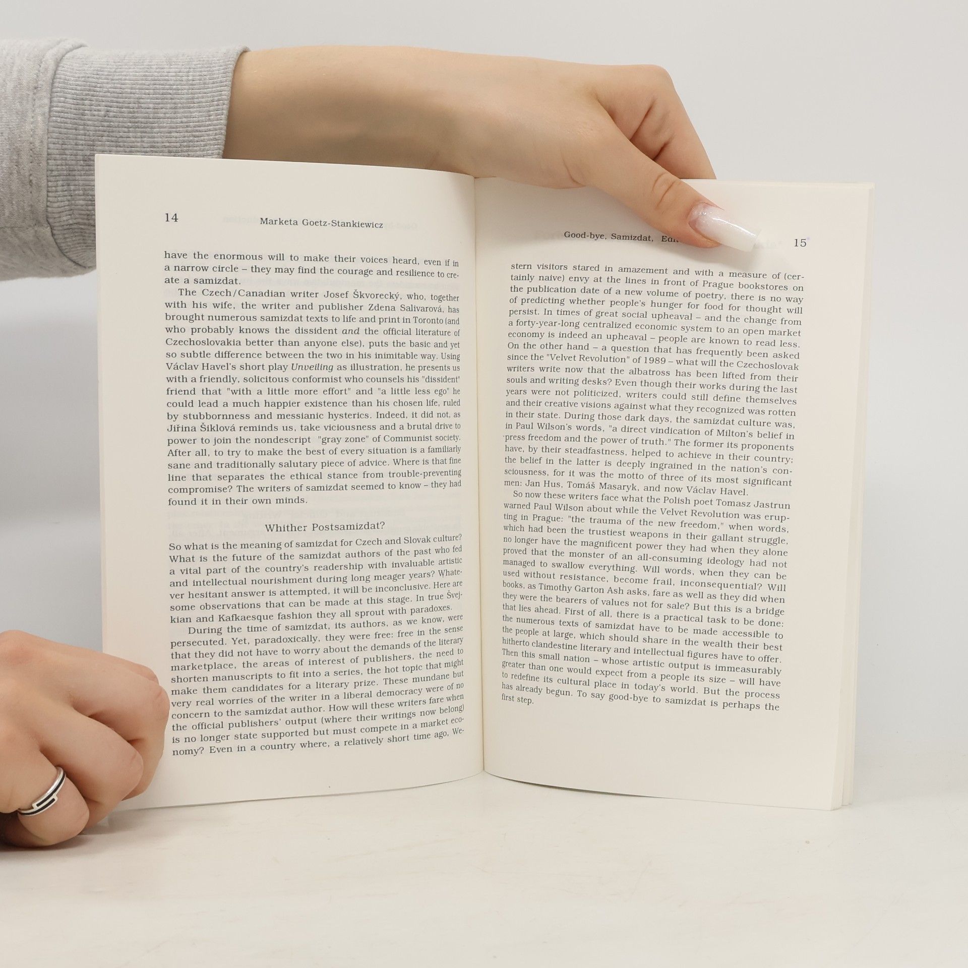 Various authors Czech and Slovak Independent Literature in Samizdat, 1970–1989