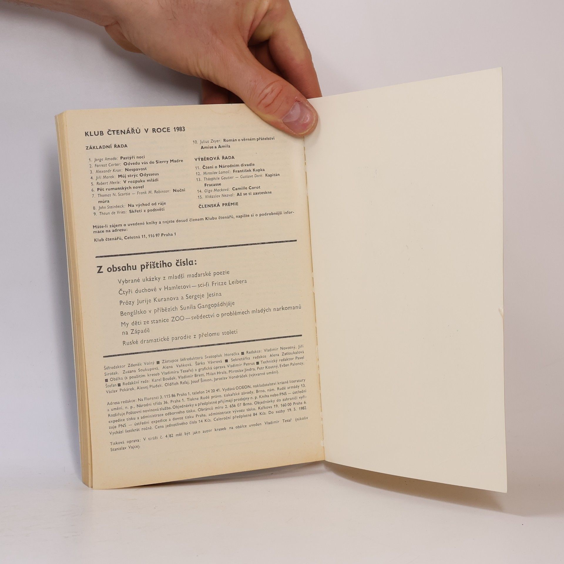 Auteurscollectief Světová literatura 5/82