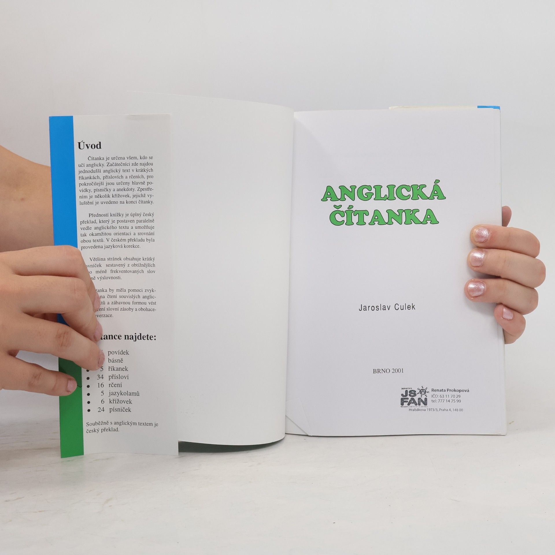 Jaroslav Culek Anglická čítanka