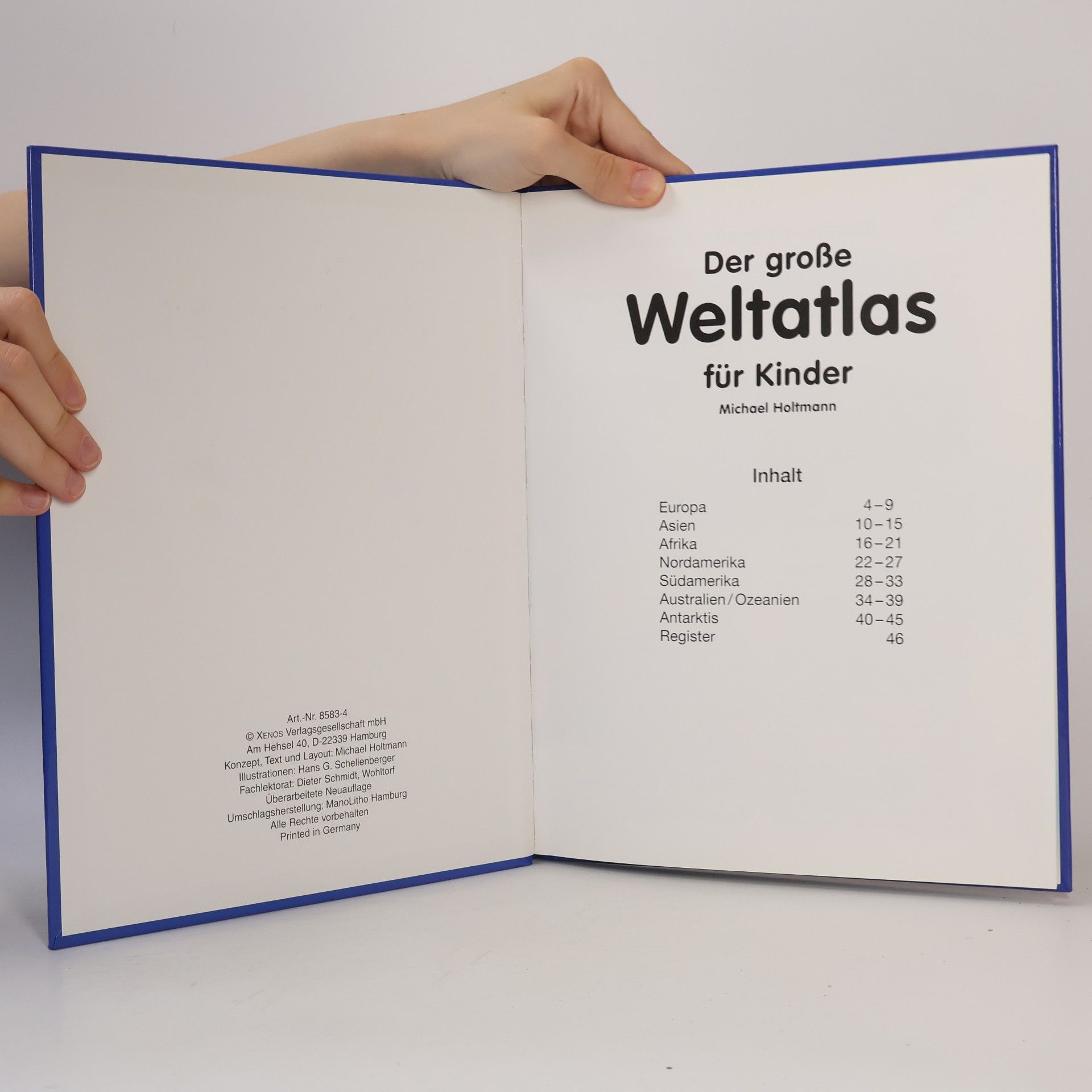 Michael Holtmann Der große Xenos - Weltatlas für Kinder
