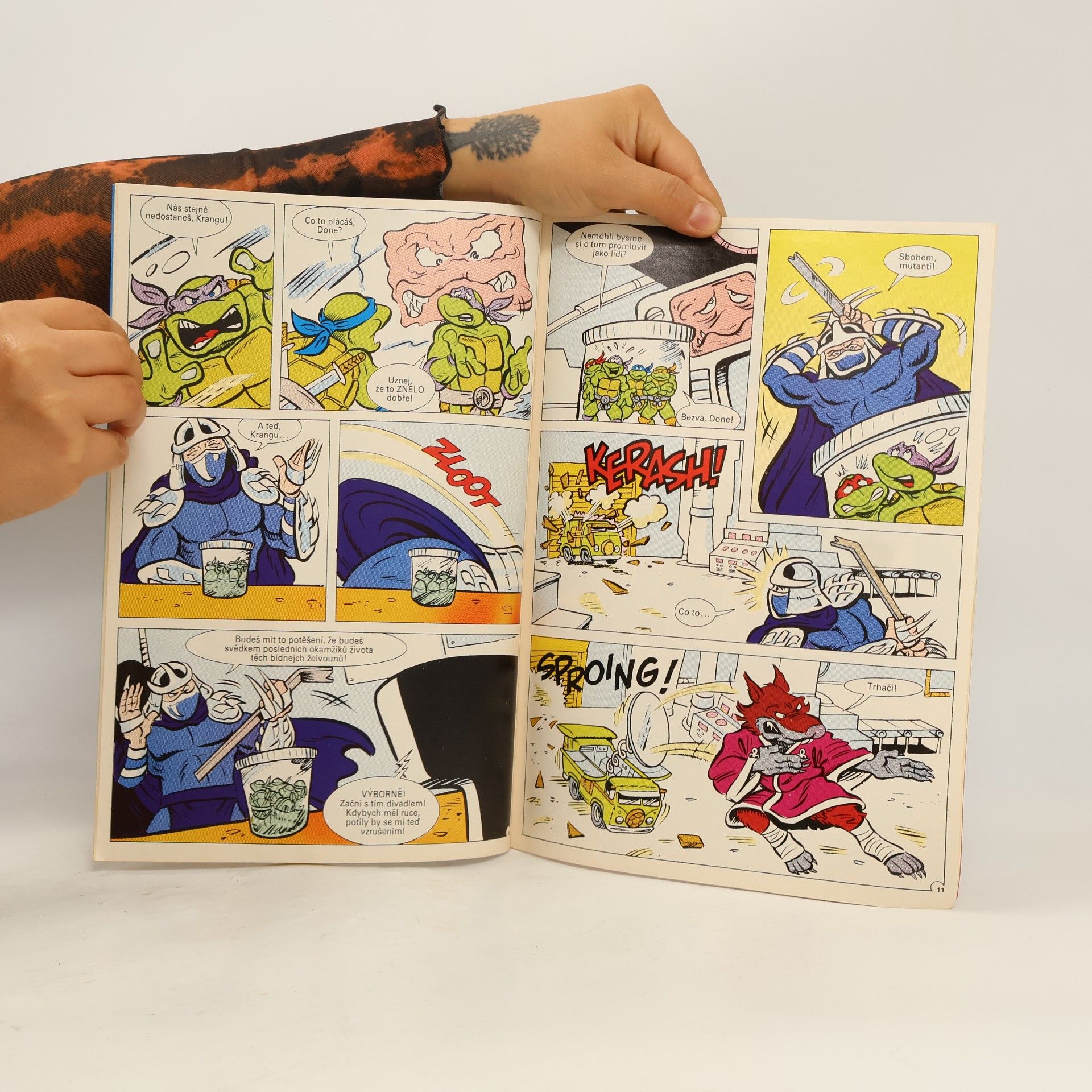 Petr Hejný Teenage Mutant Hero Turtles. Sarnatové oko II. díl. 7/1992