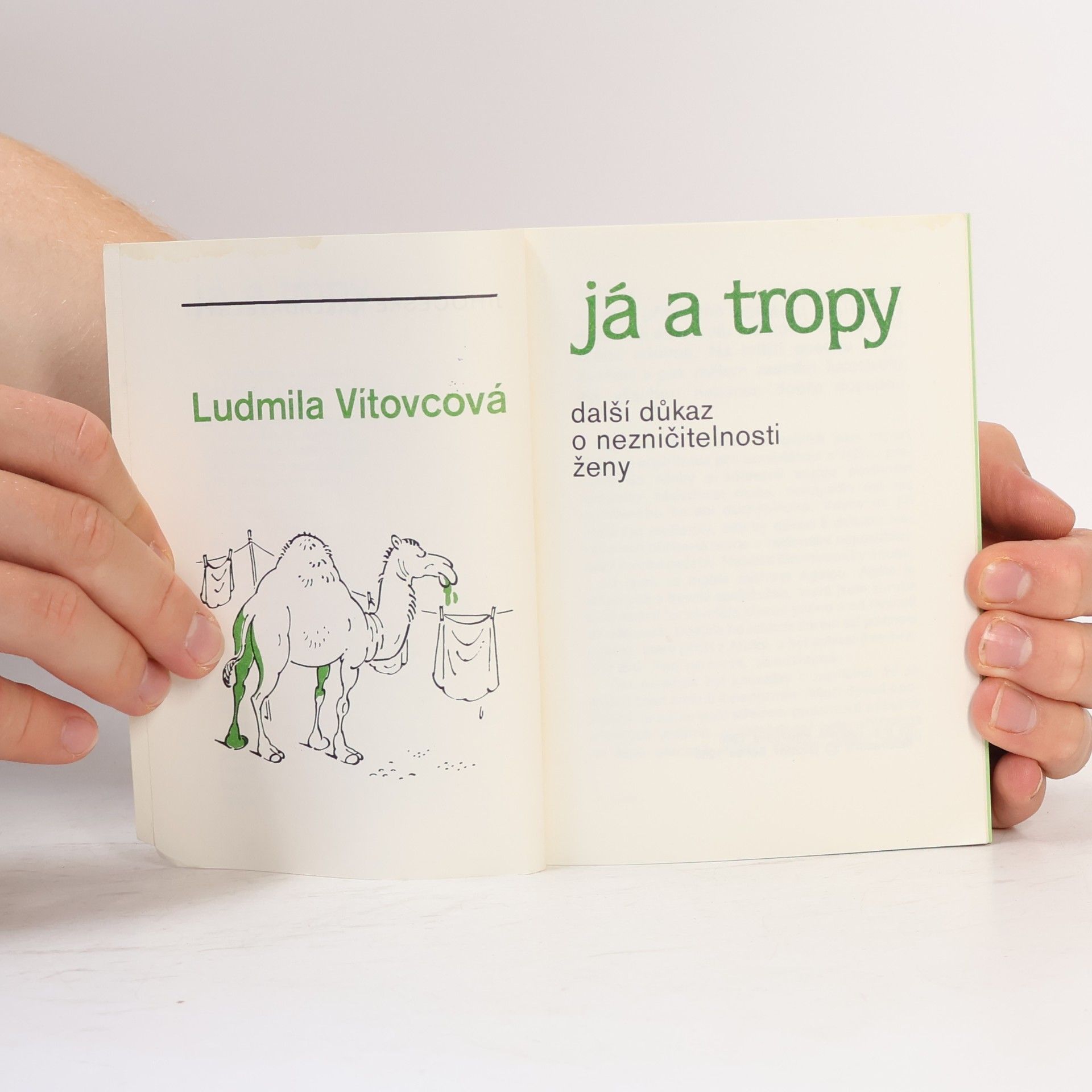 Ludmila Vítovcová Já a tropy