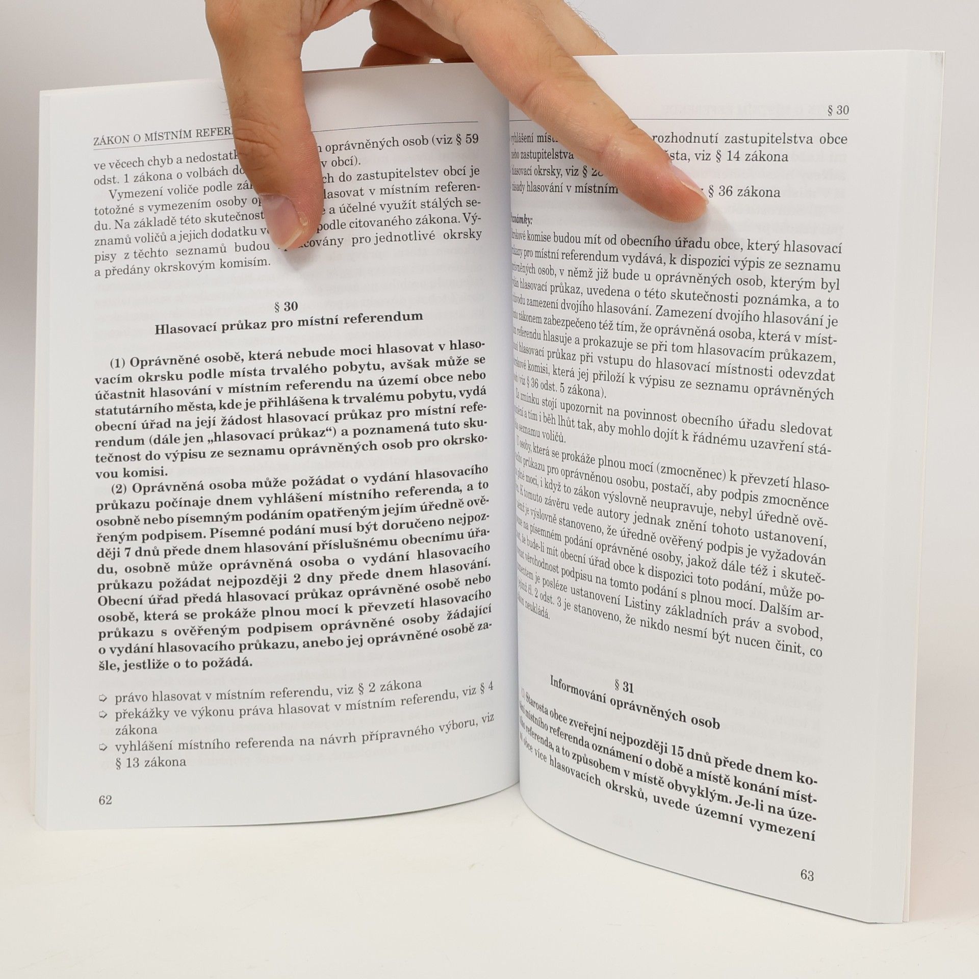 Tomáš Nahodil Místní referendum v České republice