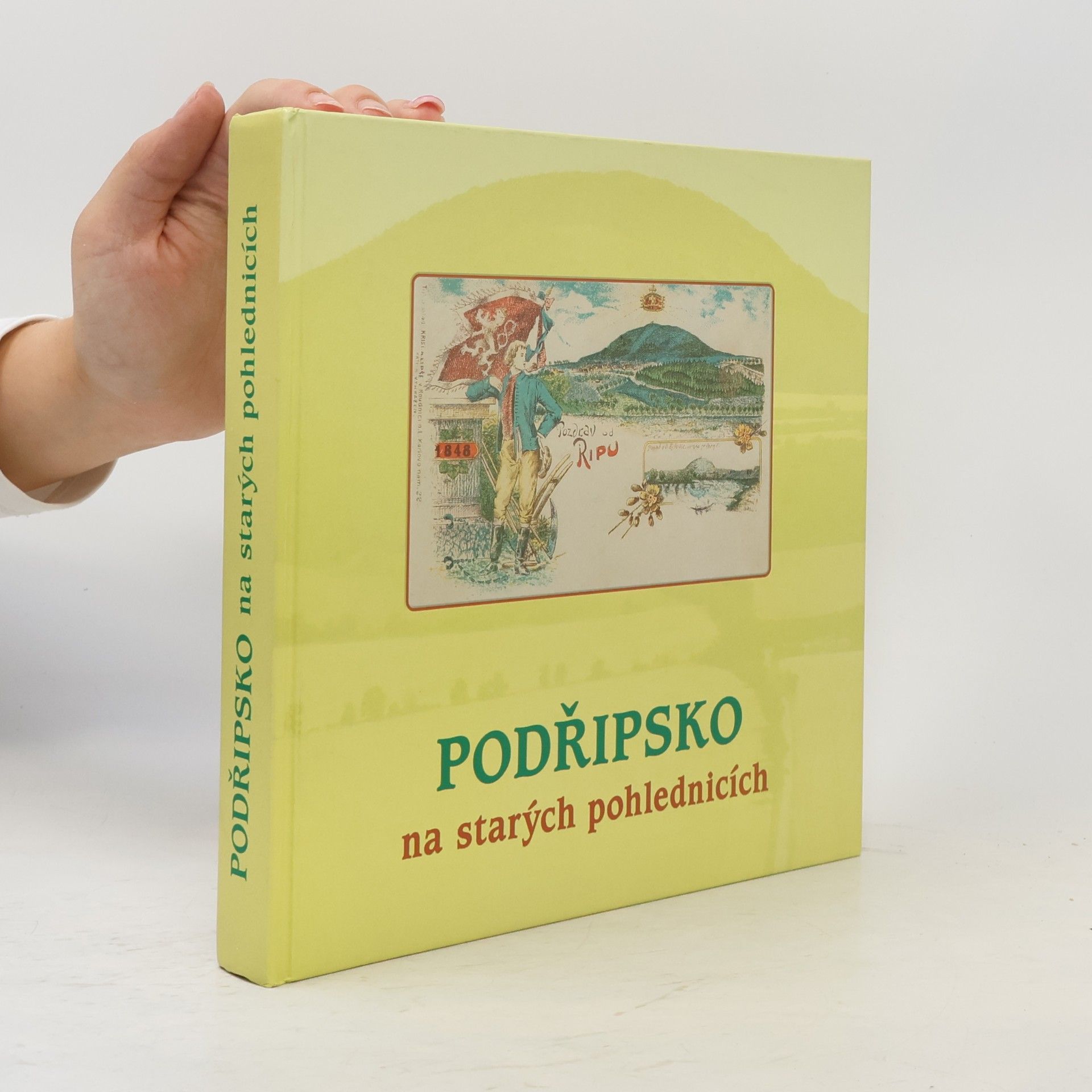 Josef Kárník Podřipsko na starých pohlednicích