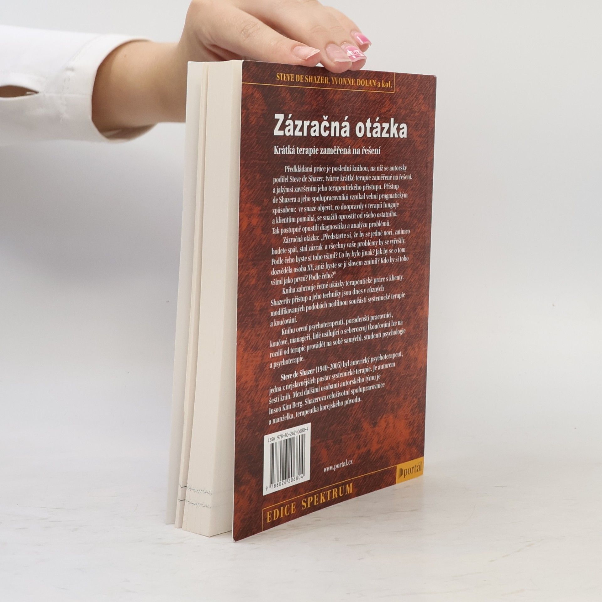 Steve De Shazer Zázračná otázka