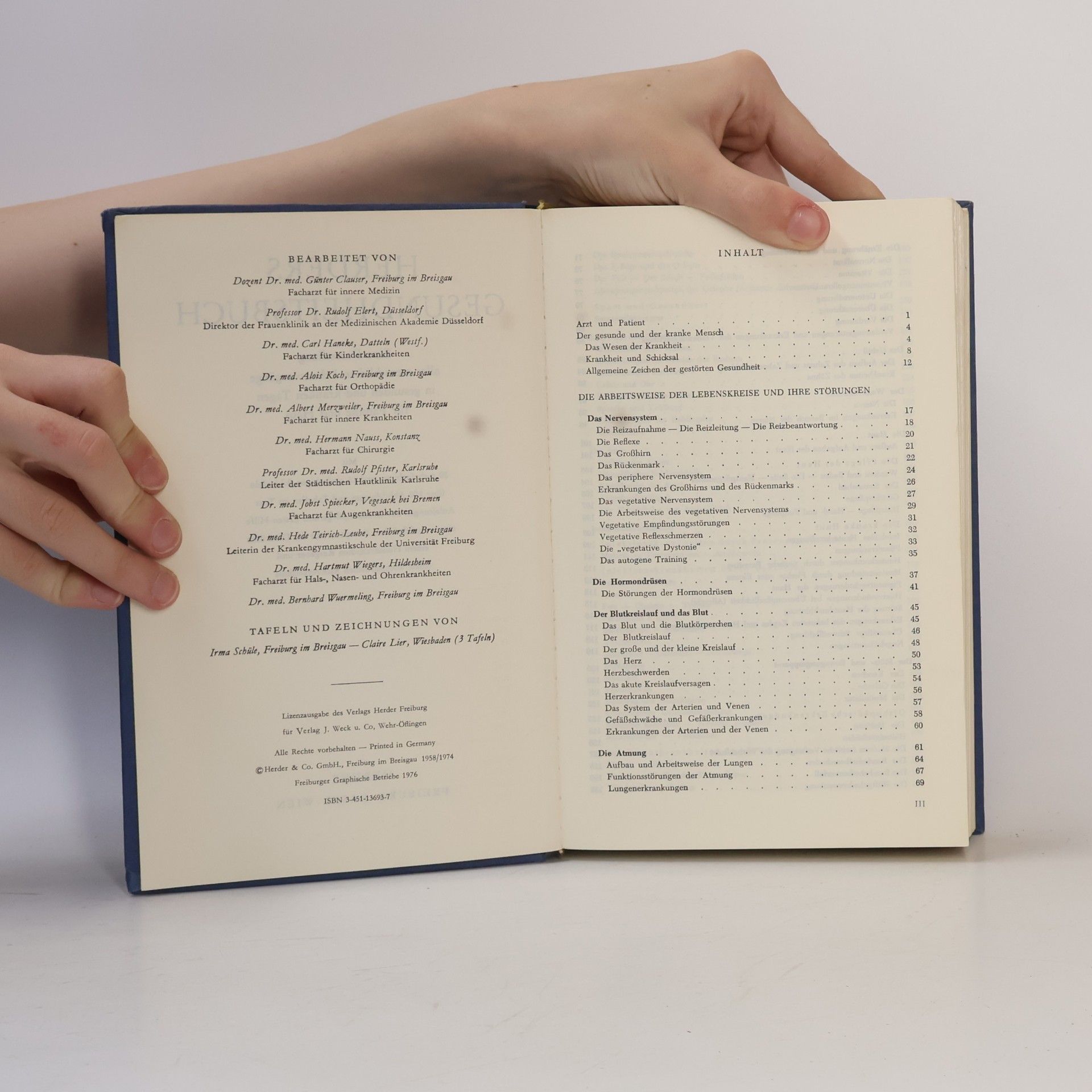 Autorenkollektiv Herders Gesundheitsbuch