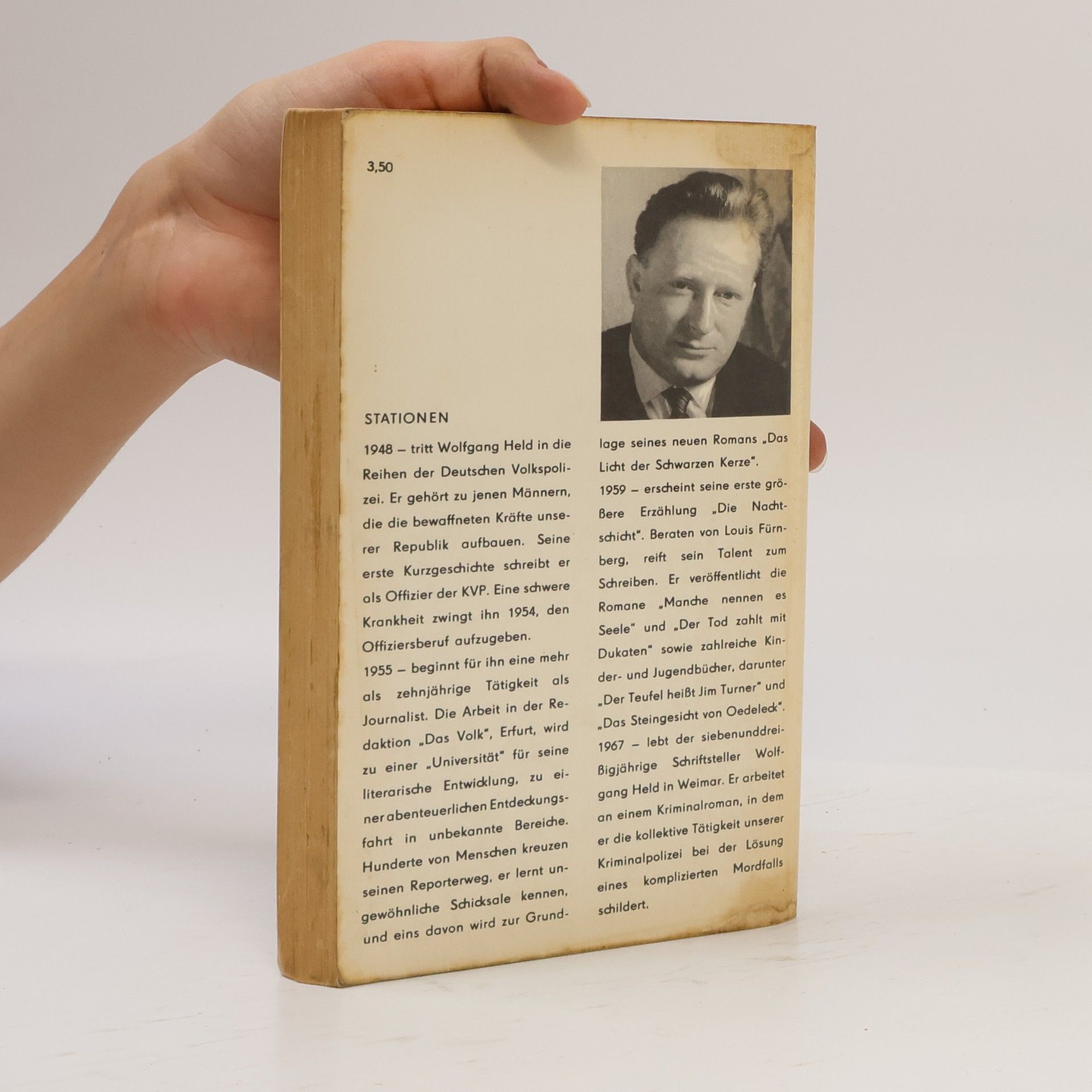 Wolfgang Held Das Licht der Schwarzen Kerze