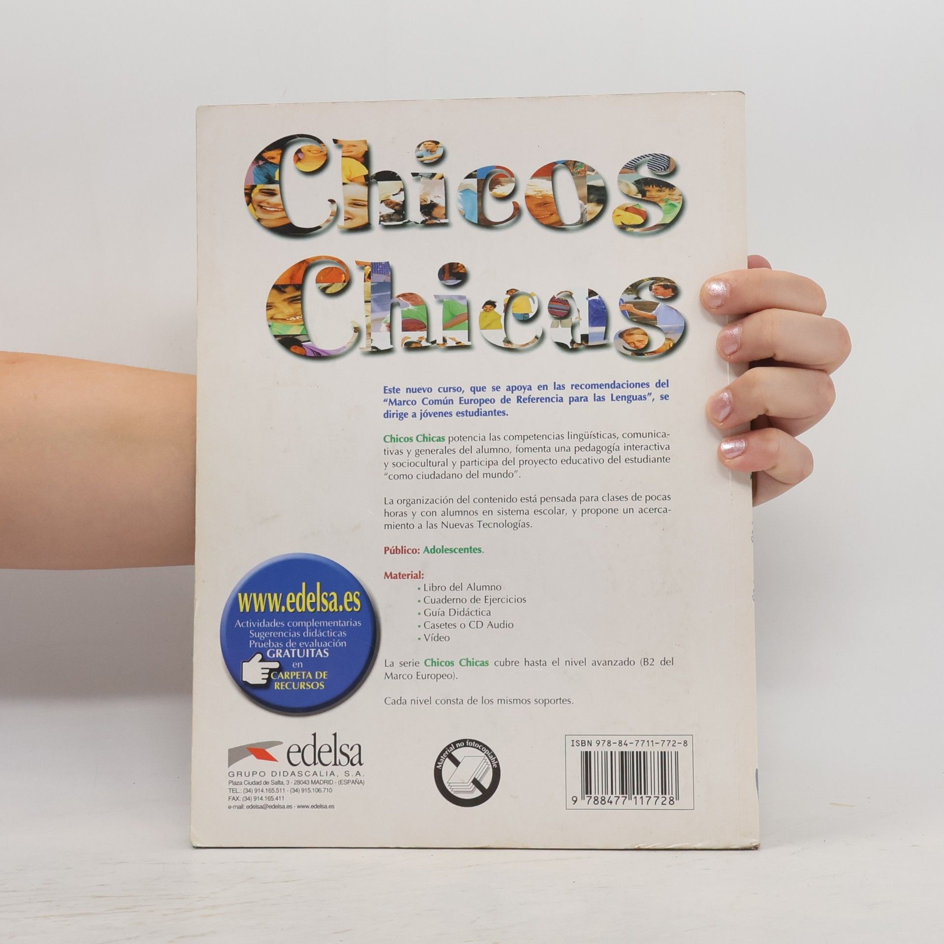 María Angeles Palomino Chicos Chicas : Libro del alumno : Muestra gratuita. nivel 1