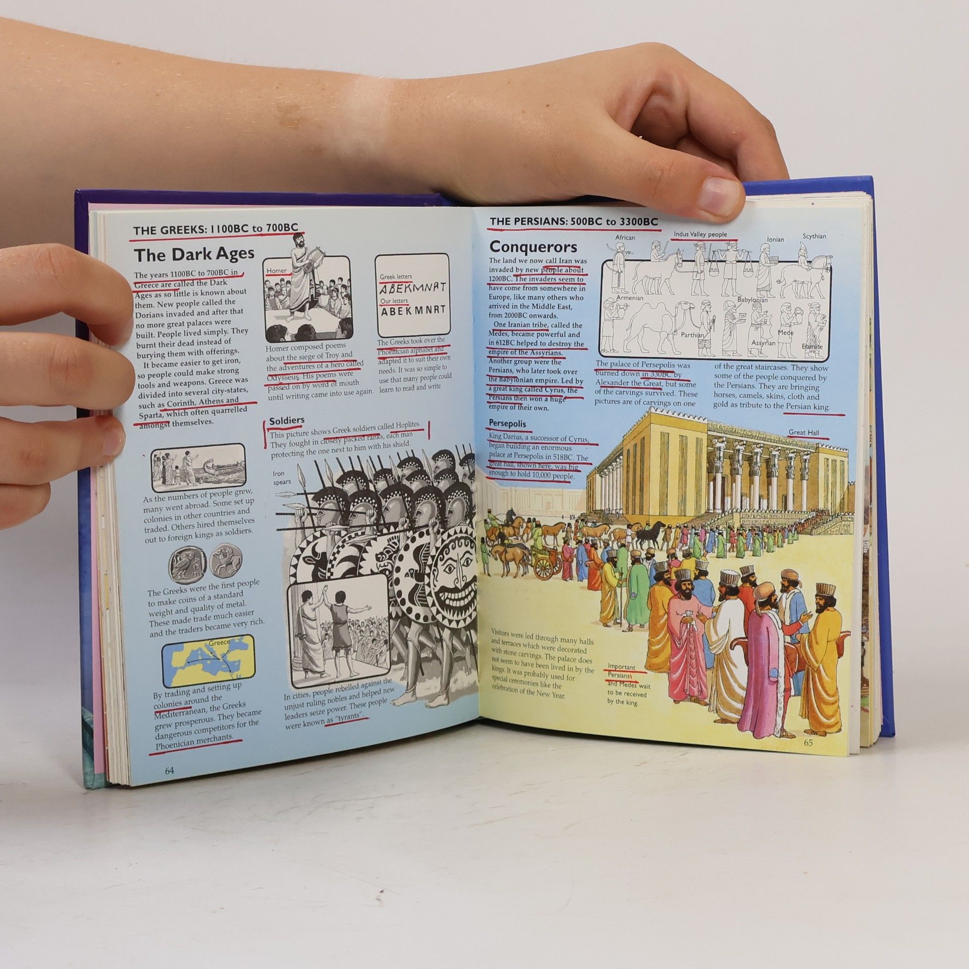 Anne Millard The Usborne Book of World History