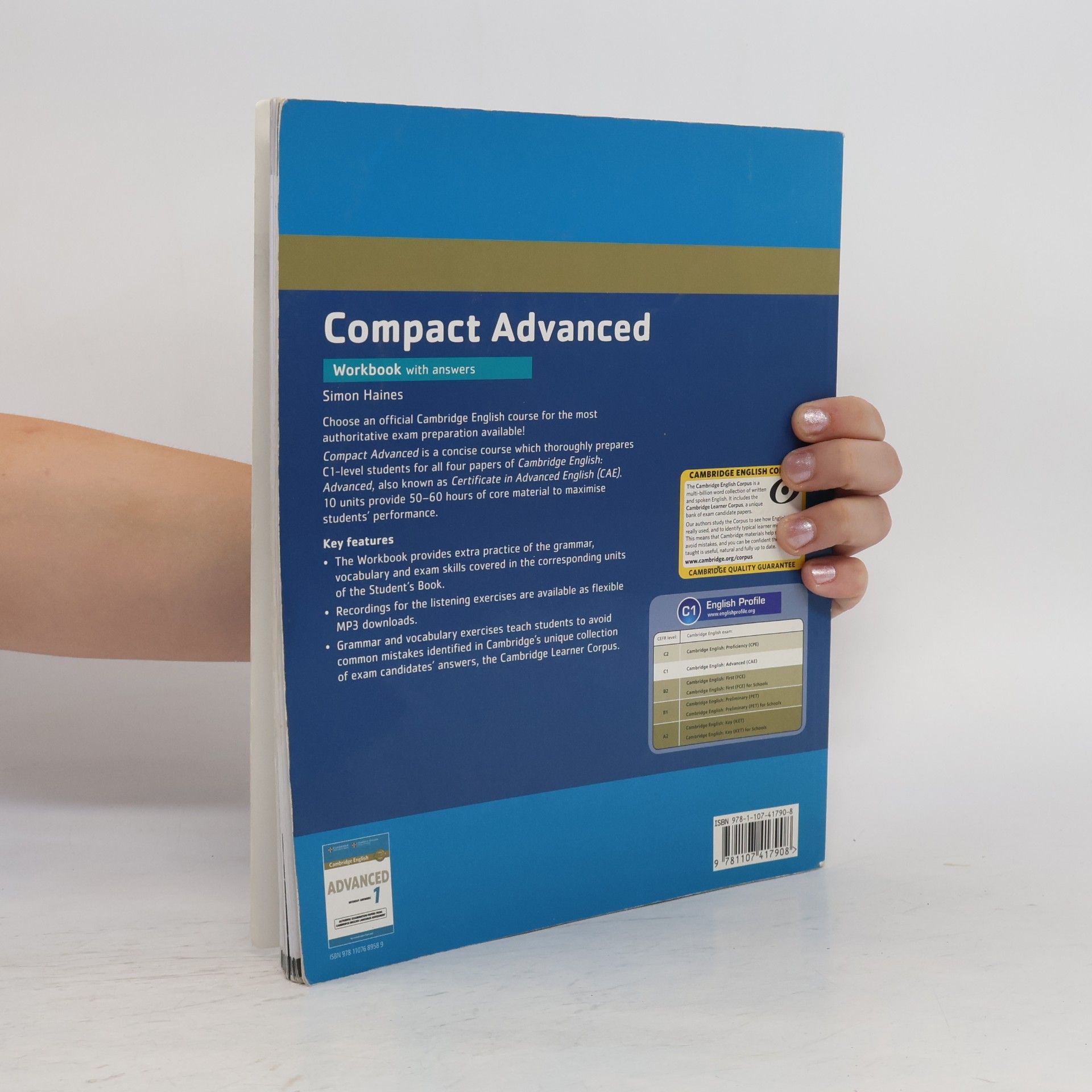 Simon Haines Compact advanced. Workbook with answers