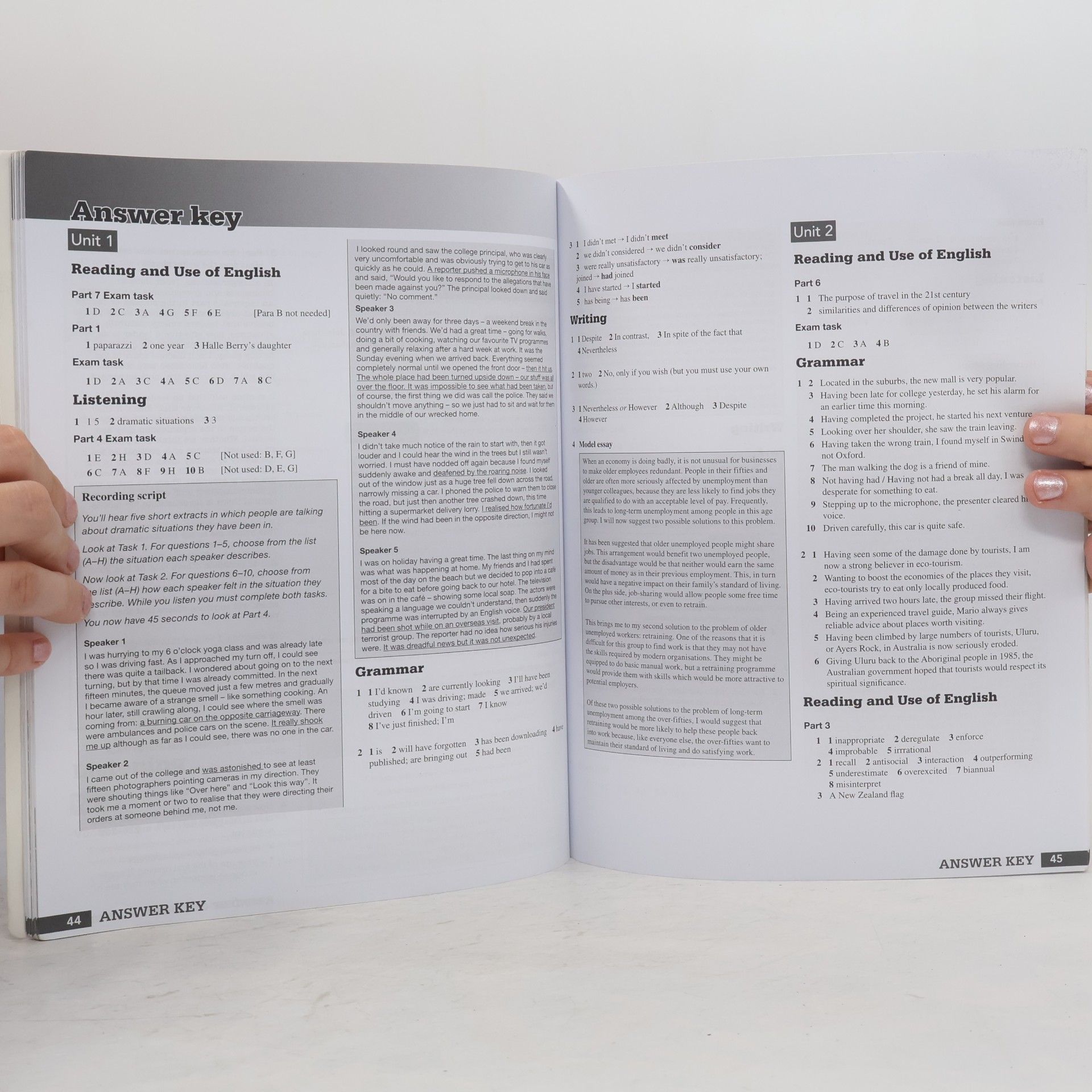 Simon Haines Compact advanced. Workbook with answers