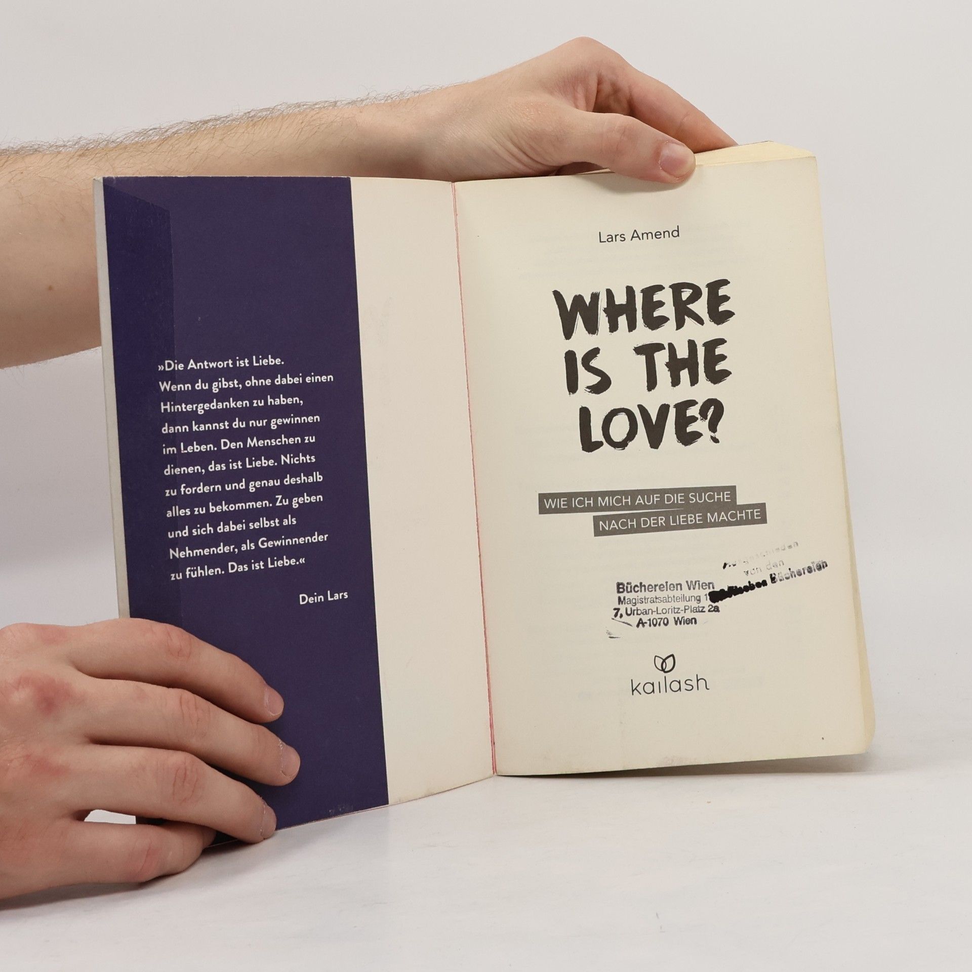 Lars Amend Where is the Love?