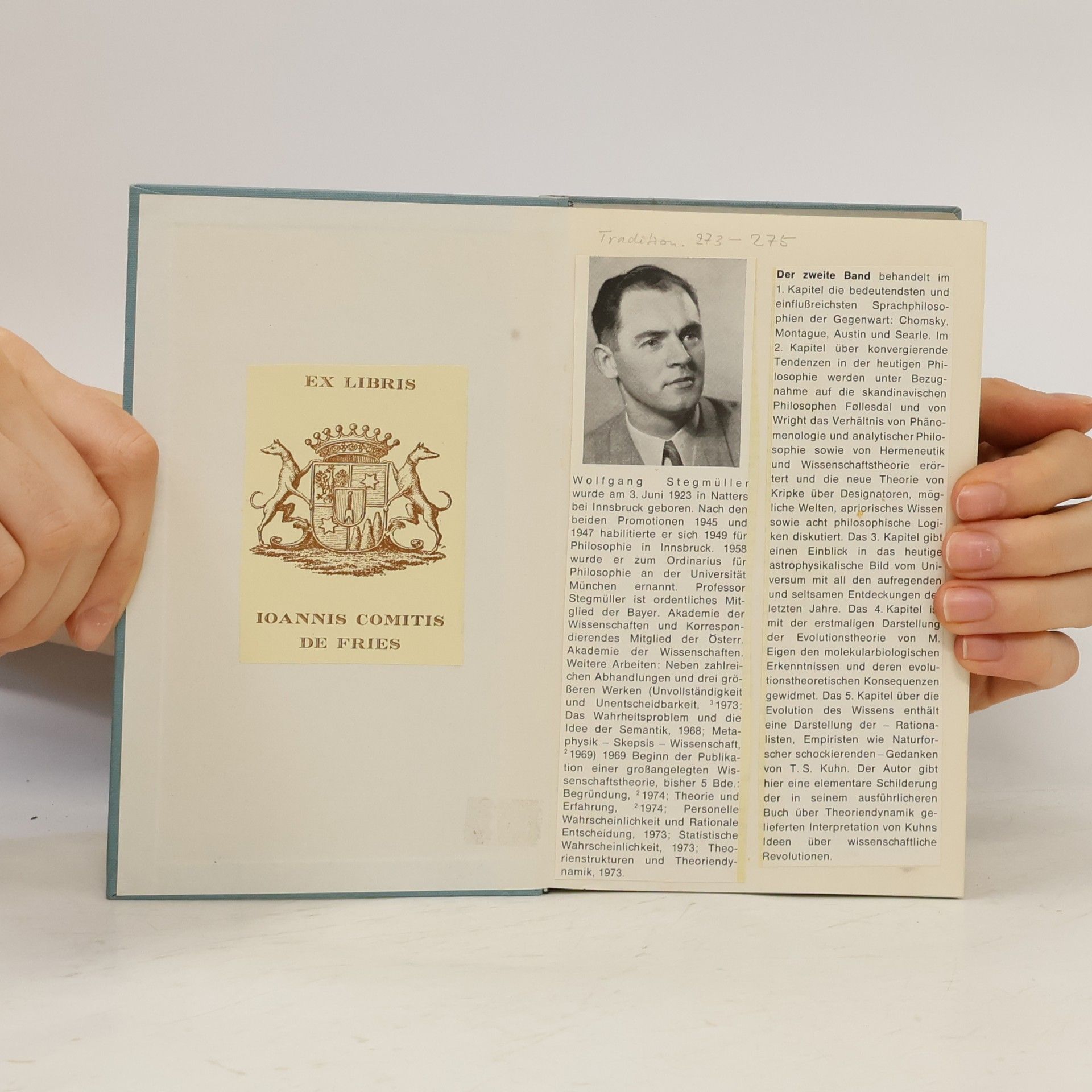 Wolfgang Stegmüller Hauptströmungen der Gegenwartsphilosophie