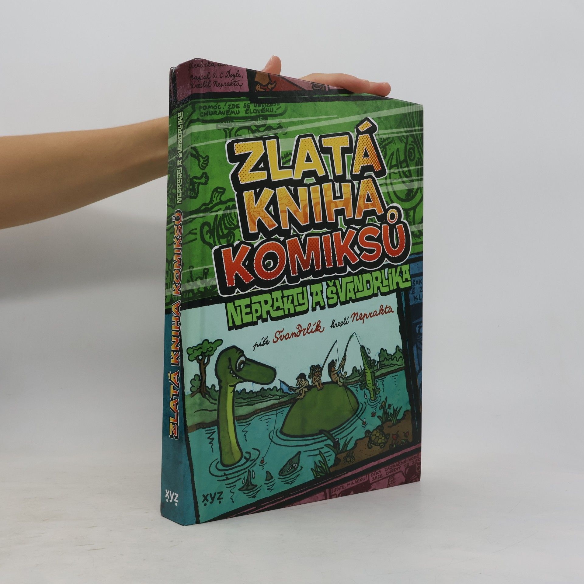 Miloslav Švandrlík Zlatá kniha komiksů Neprakty a Švandrlíka