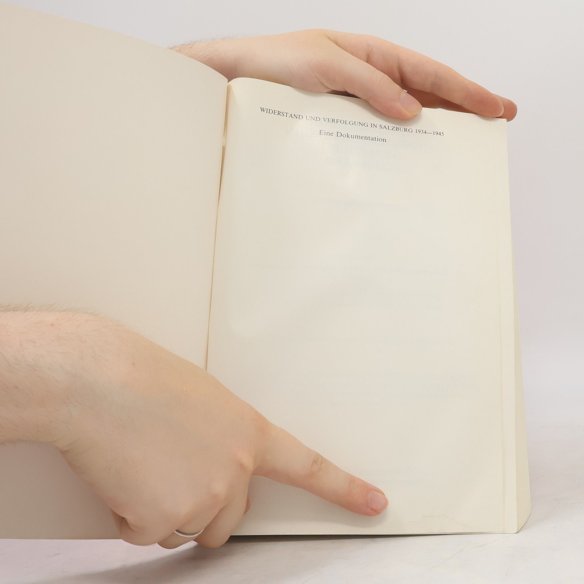 Various authors Widerstand und Verfolgung in Salzburg 1934-1945, Band 1