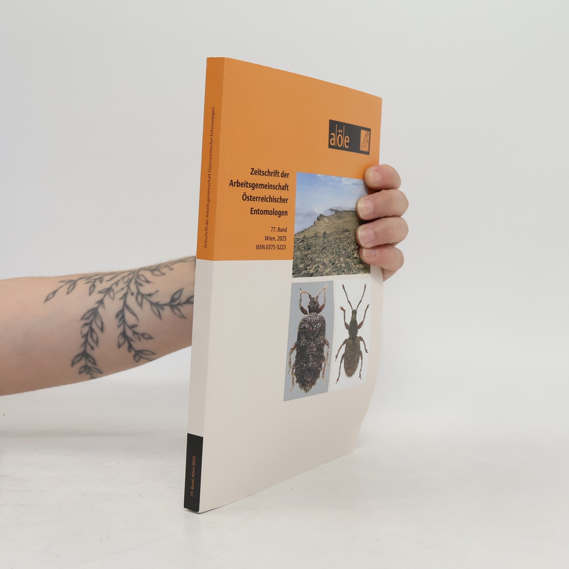 kolektiv Zeitschrift der Arbeitsgemeinschaft Österreichischer Entomologen 77. Band