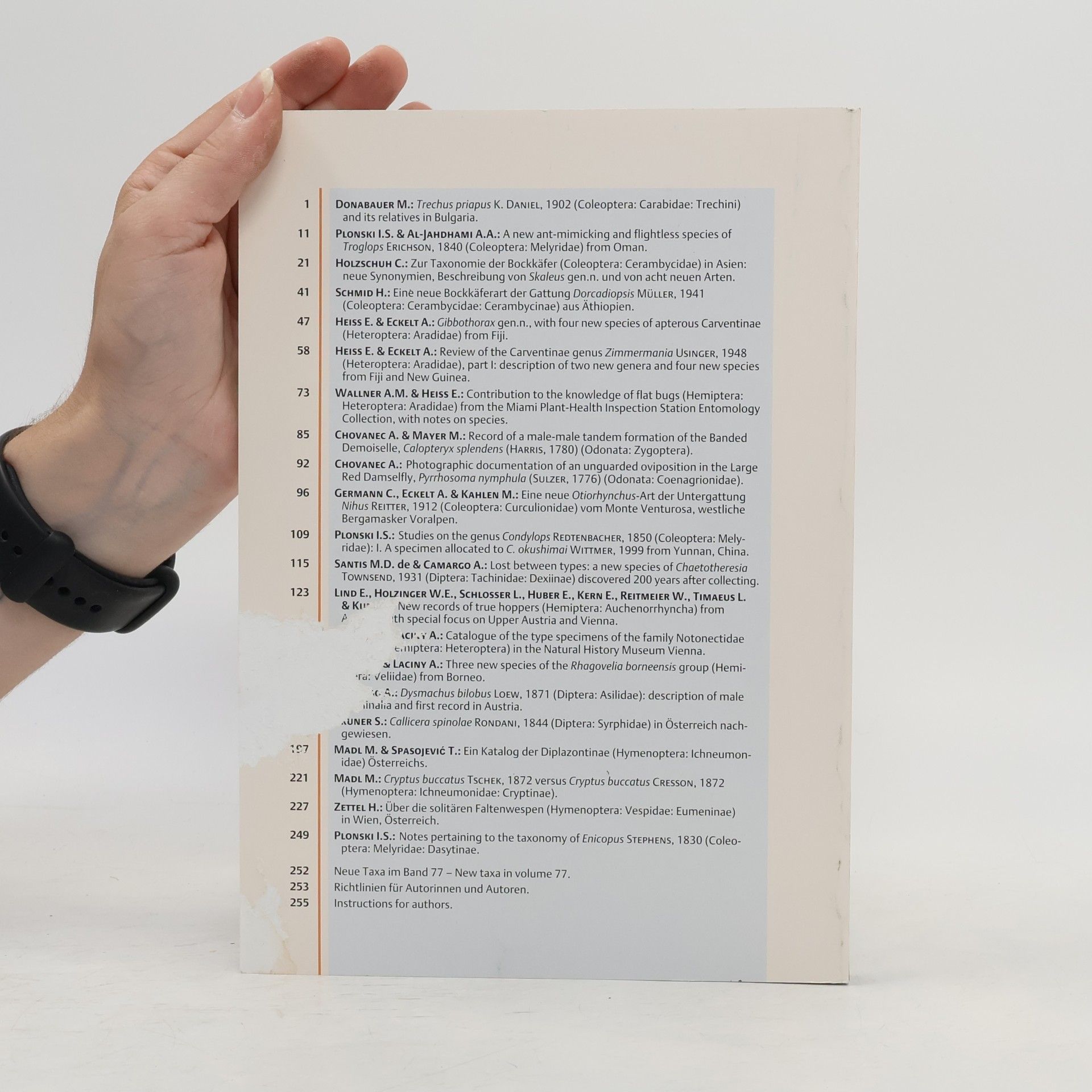 kolektiv Zeitschrift der Arbeitsgemeinschaft Österreichischer Entomologen 77. Band