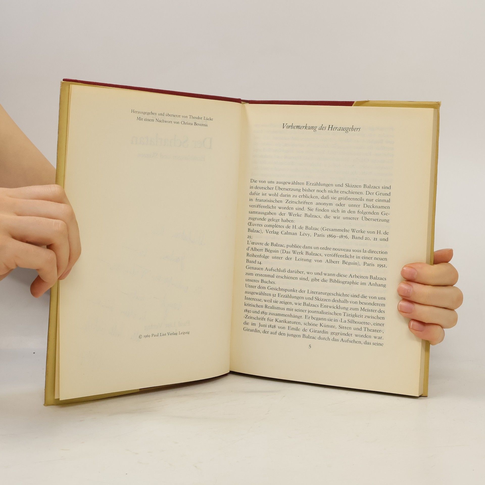 Honoré de Balzac Der Scharlatan