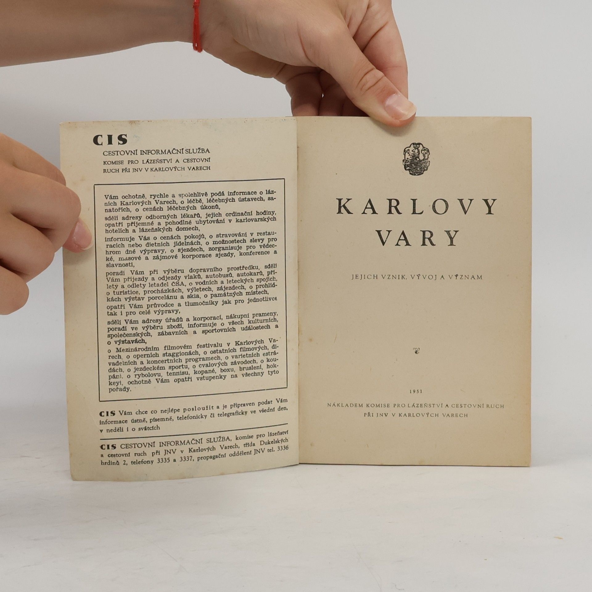 Various authors Karlovy Vary: Jejich vznik, vývoj a význam