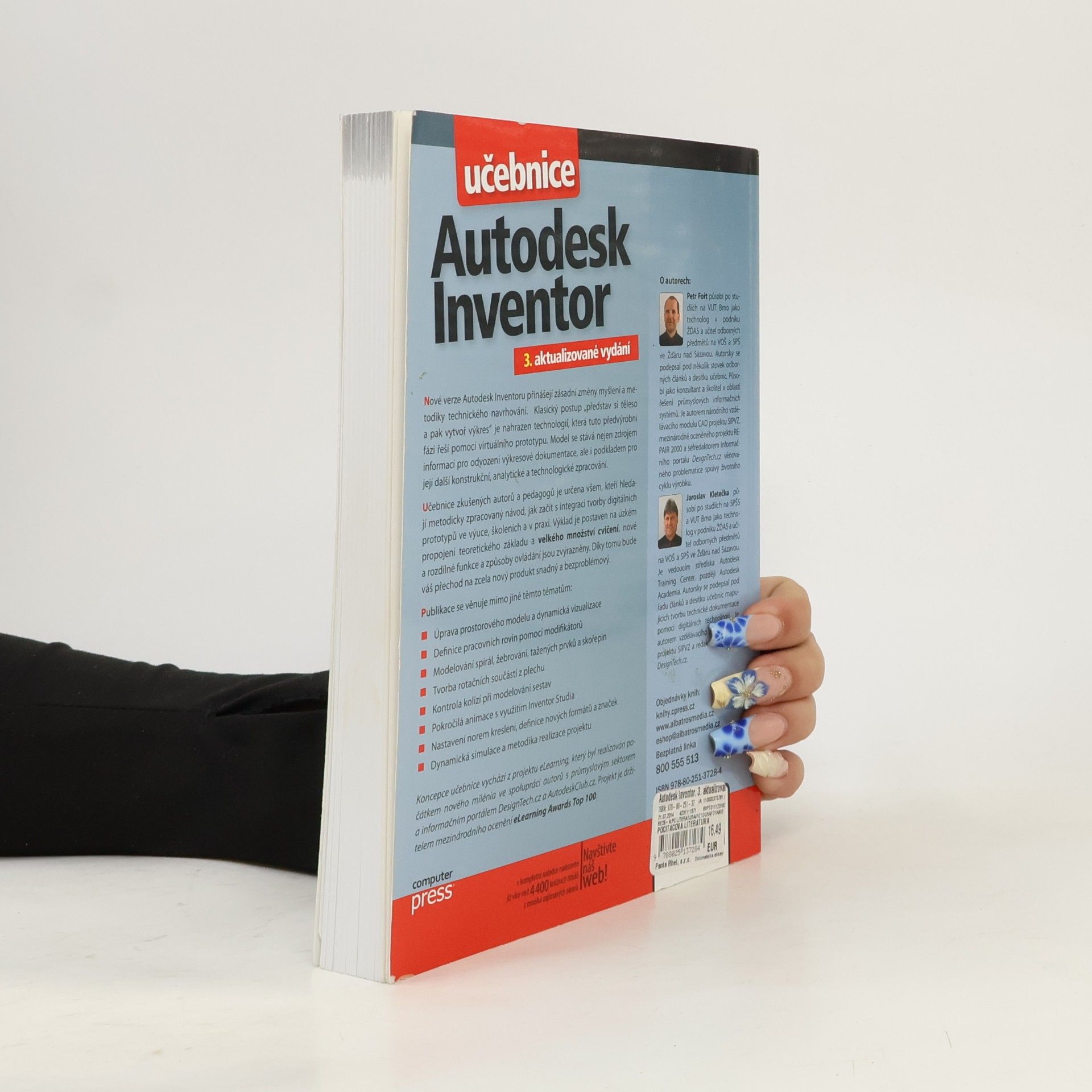 Petr Fořt Autodesk Inventor : tvorba digitálních prototypů