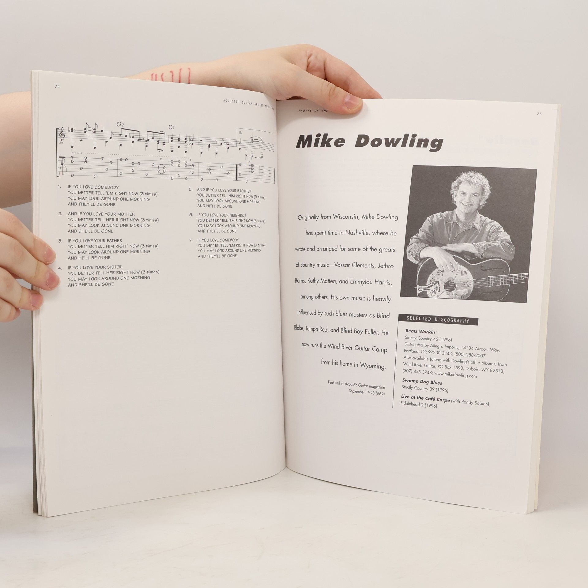 Jeffrey P. Rodgers Acoustic Guitar Artist Songbooks - 3: Habits of the Heart
