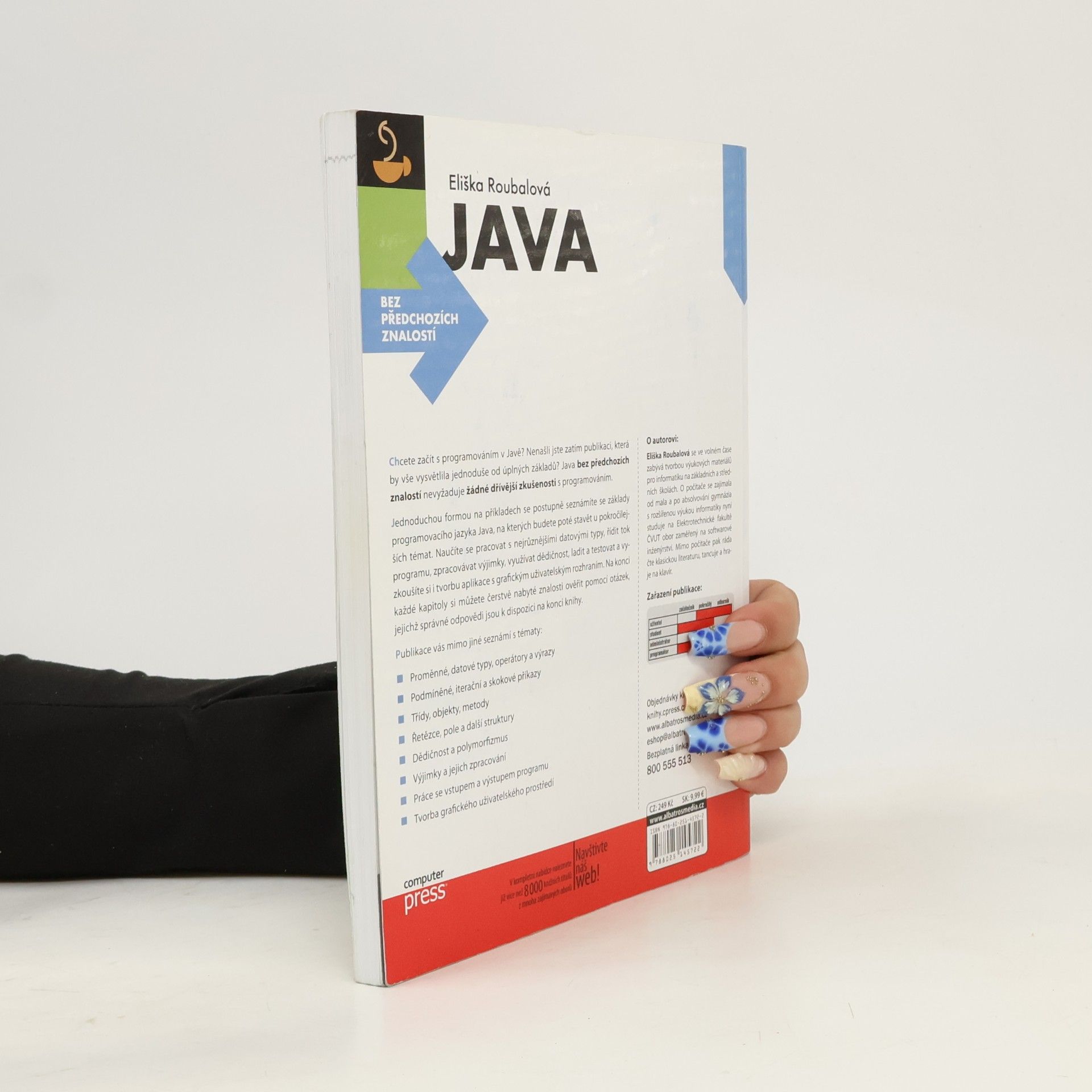 Eliška Roubalová Java bez předchozích znalostí