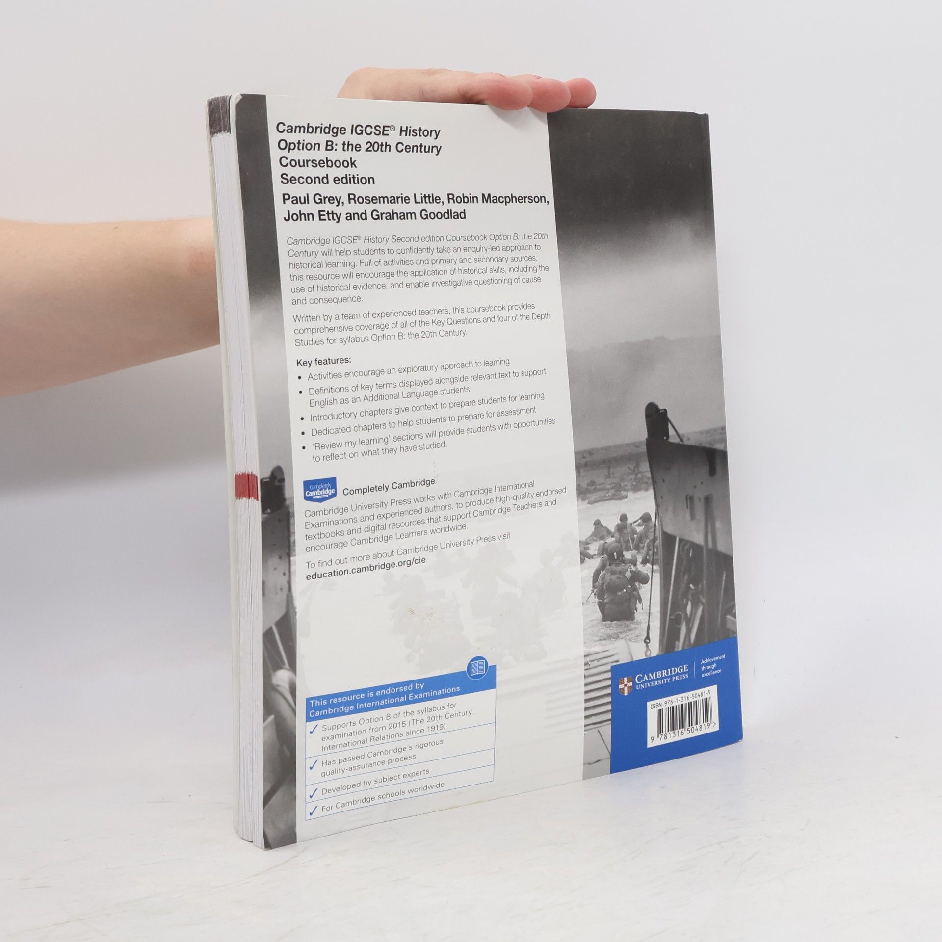 Robin Macpherson Cambridge IGCSE® History Option B: The 20th Century Coursebook